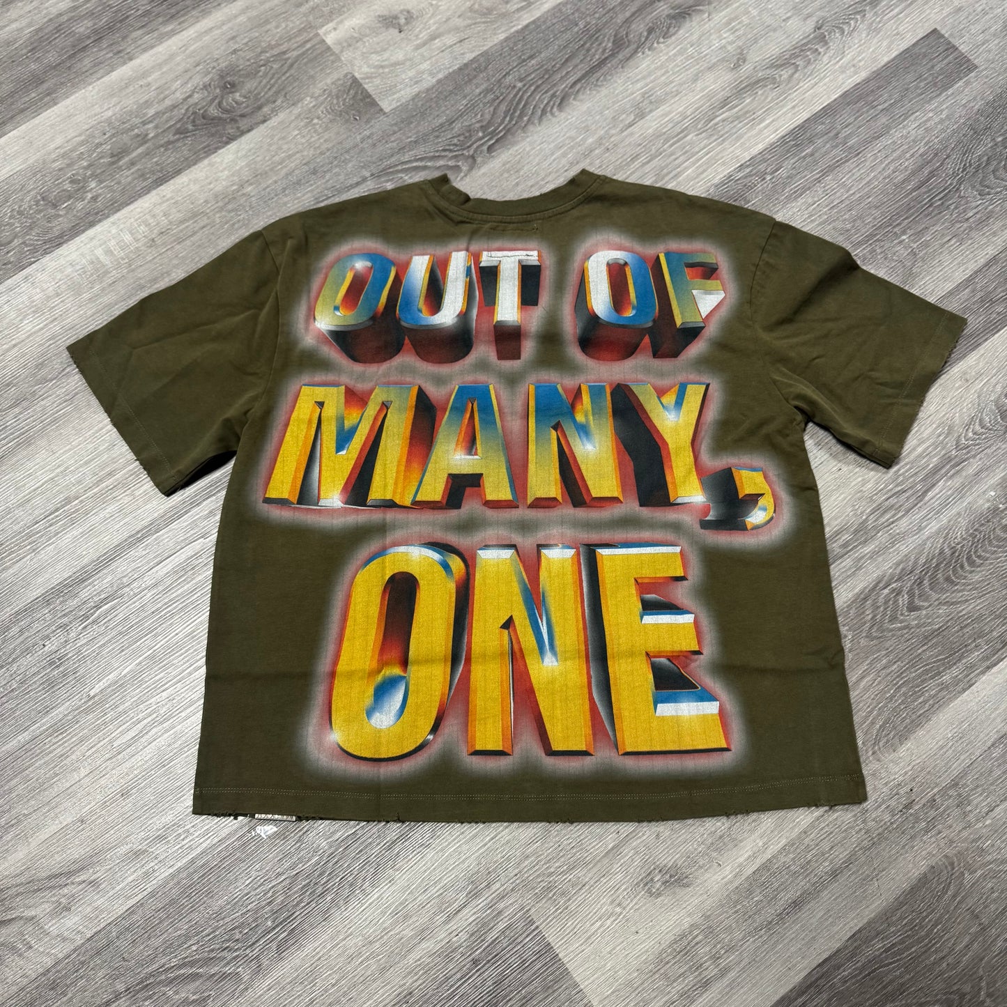Godspeed Badge of Honor Tee (Military Green)