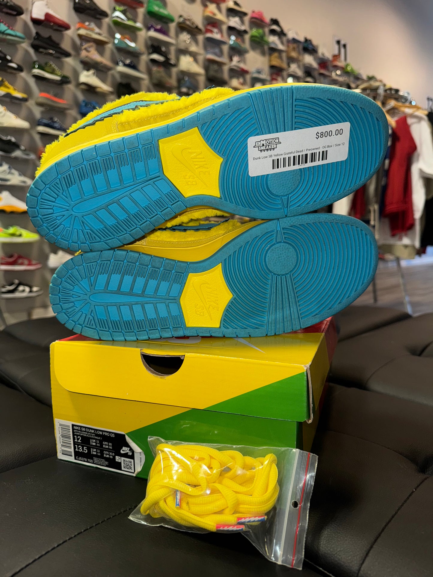 Dunk Low SB Yellow Grateful Dead / Preowned