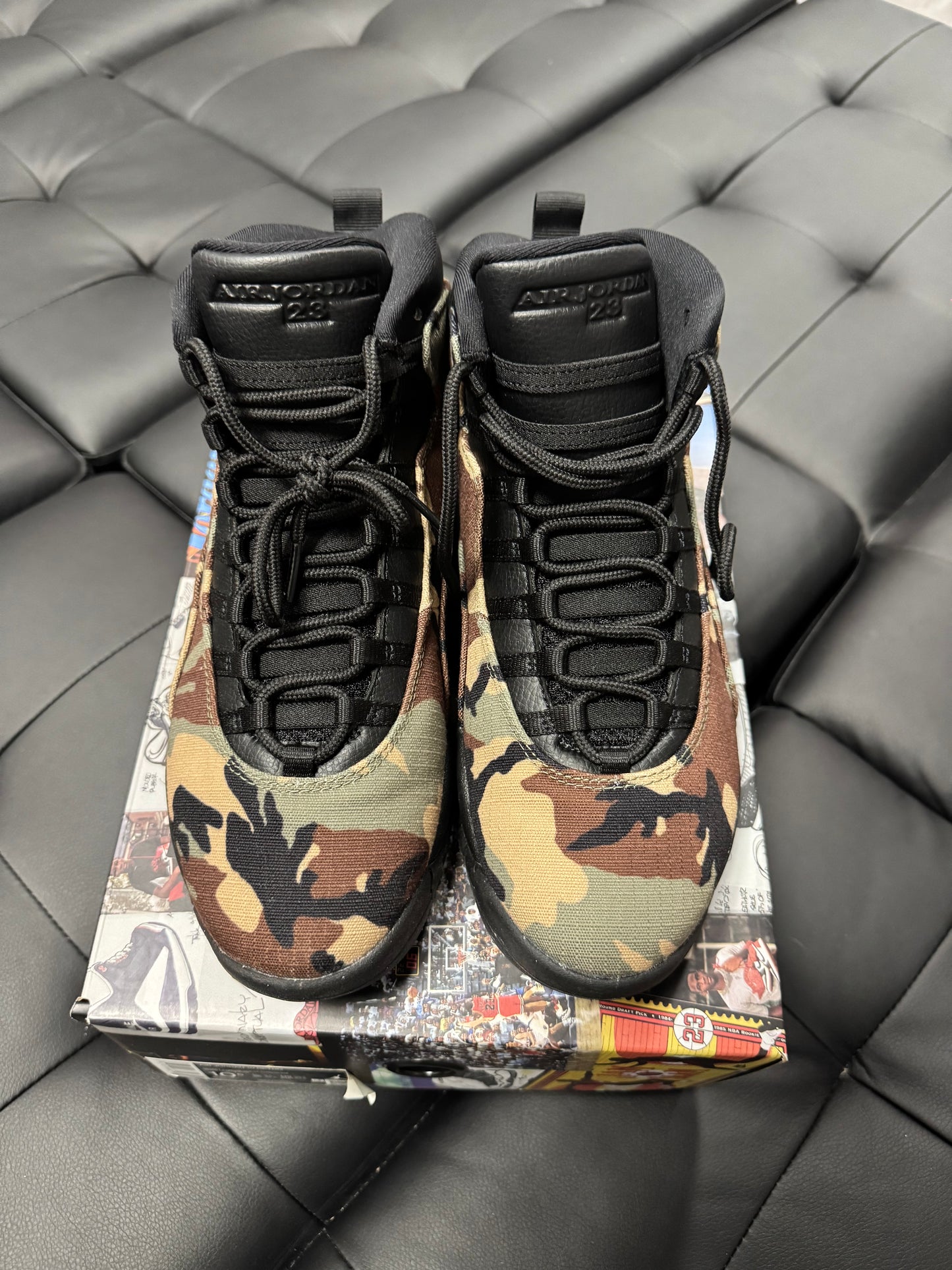 Jordan 10 Woodland Camo / Preowned