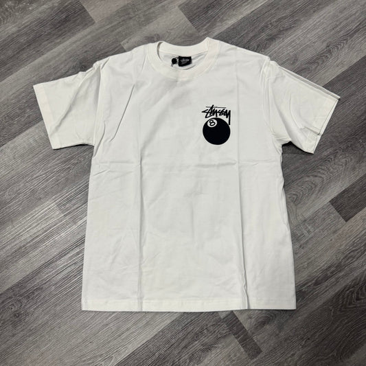 Stussy 8 Ball Tee (White)