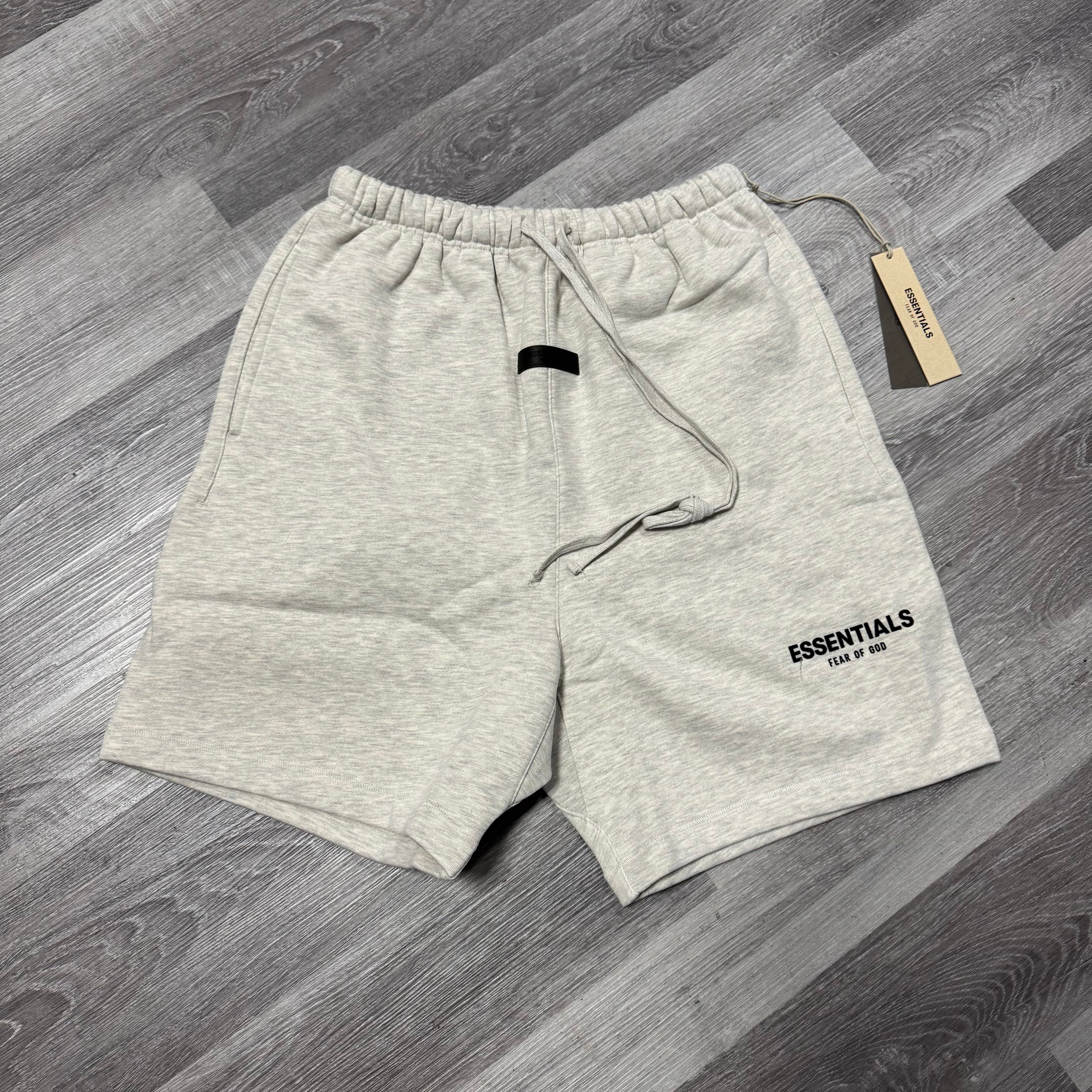 Essentials Fear of God Shorts (Light Oatmeal) – EnMotion Sneaker Store