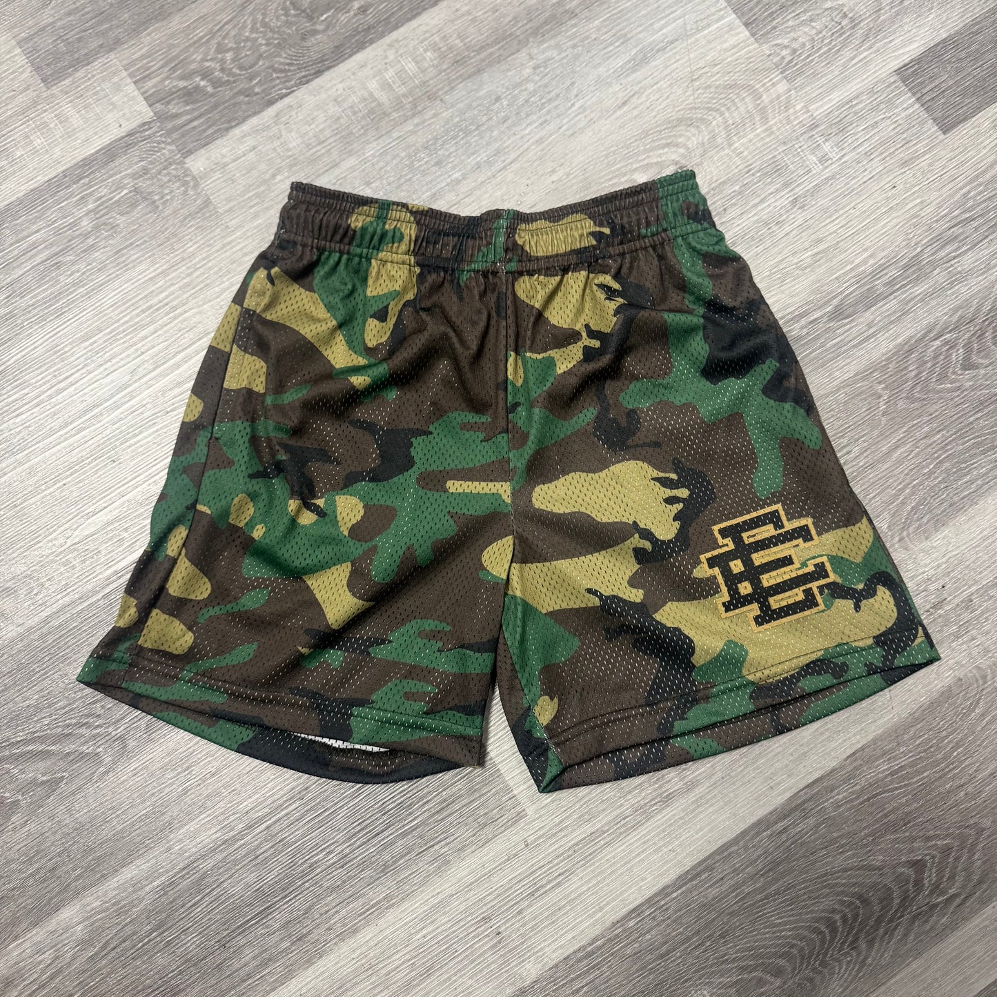 Eric Emanuel Mesh Shorts (Army Camo)