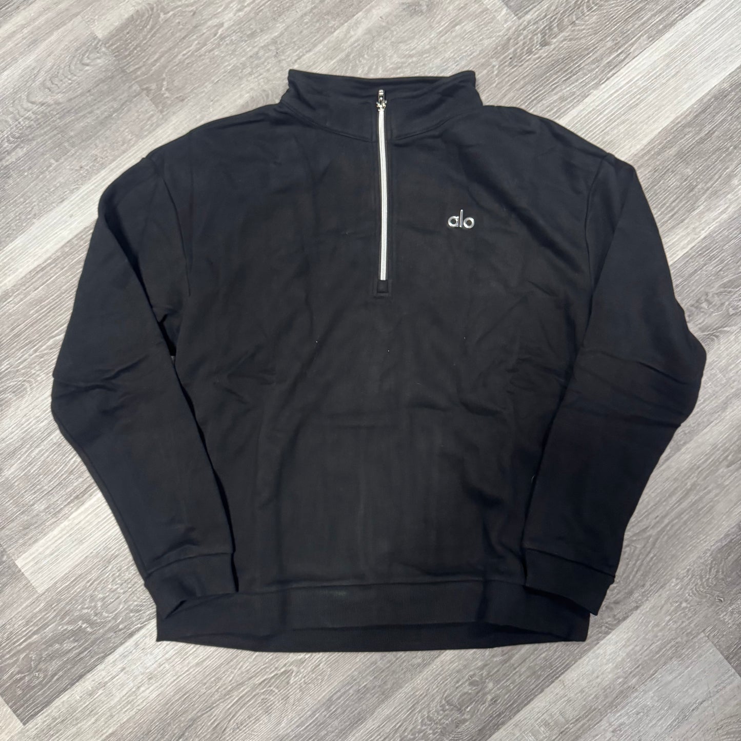 Alo Quarter Zip (Black)
