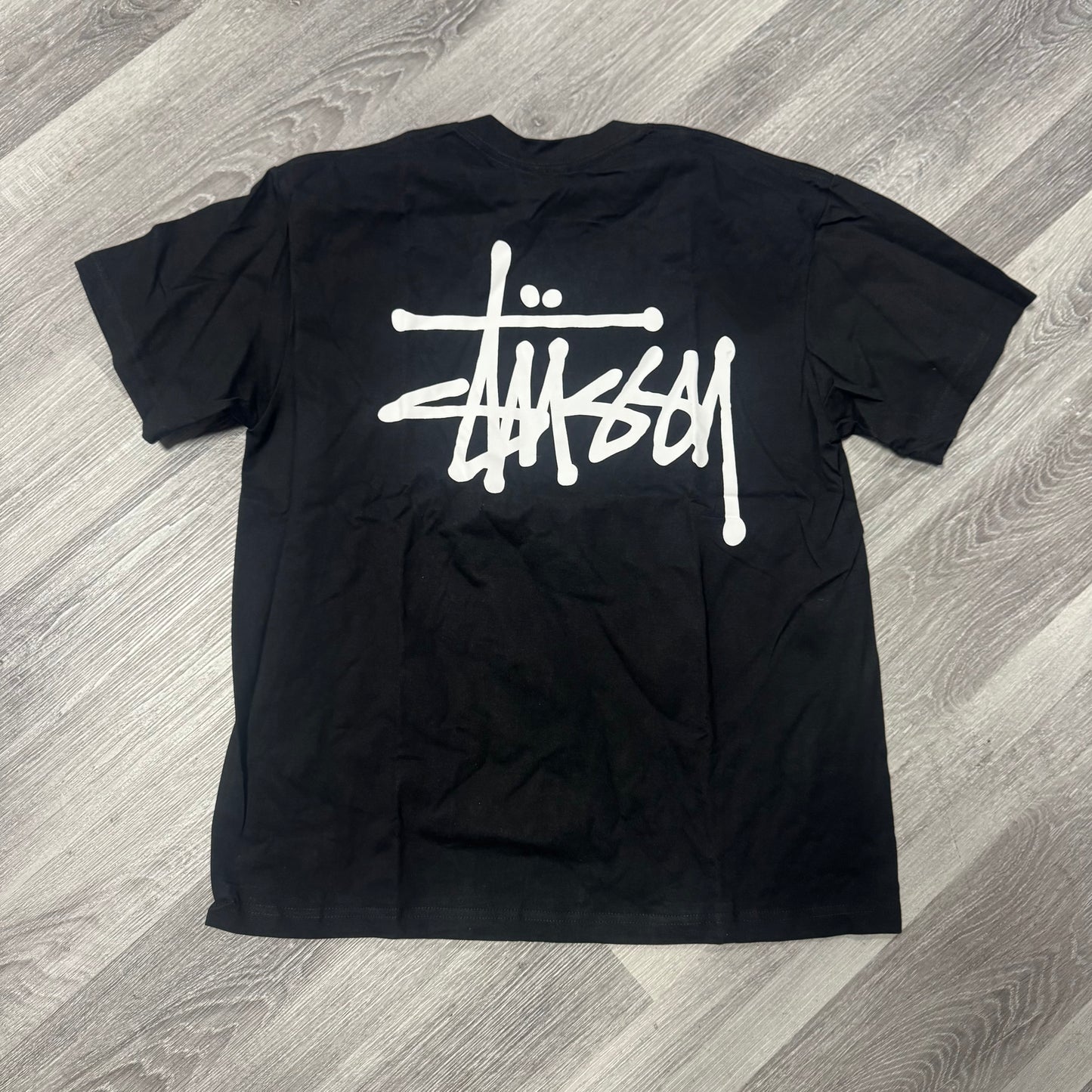 Stussy Logo Tee (Black)