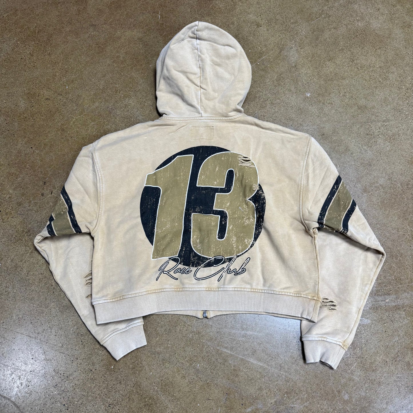 Godspeed Speedway Zip Up Hoodie (Sand)