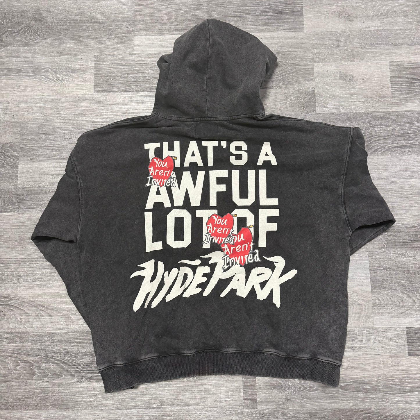 That’s A Awful Lot Of Cough Syrup X Hyde Park You Aren’t Invited Hoodie