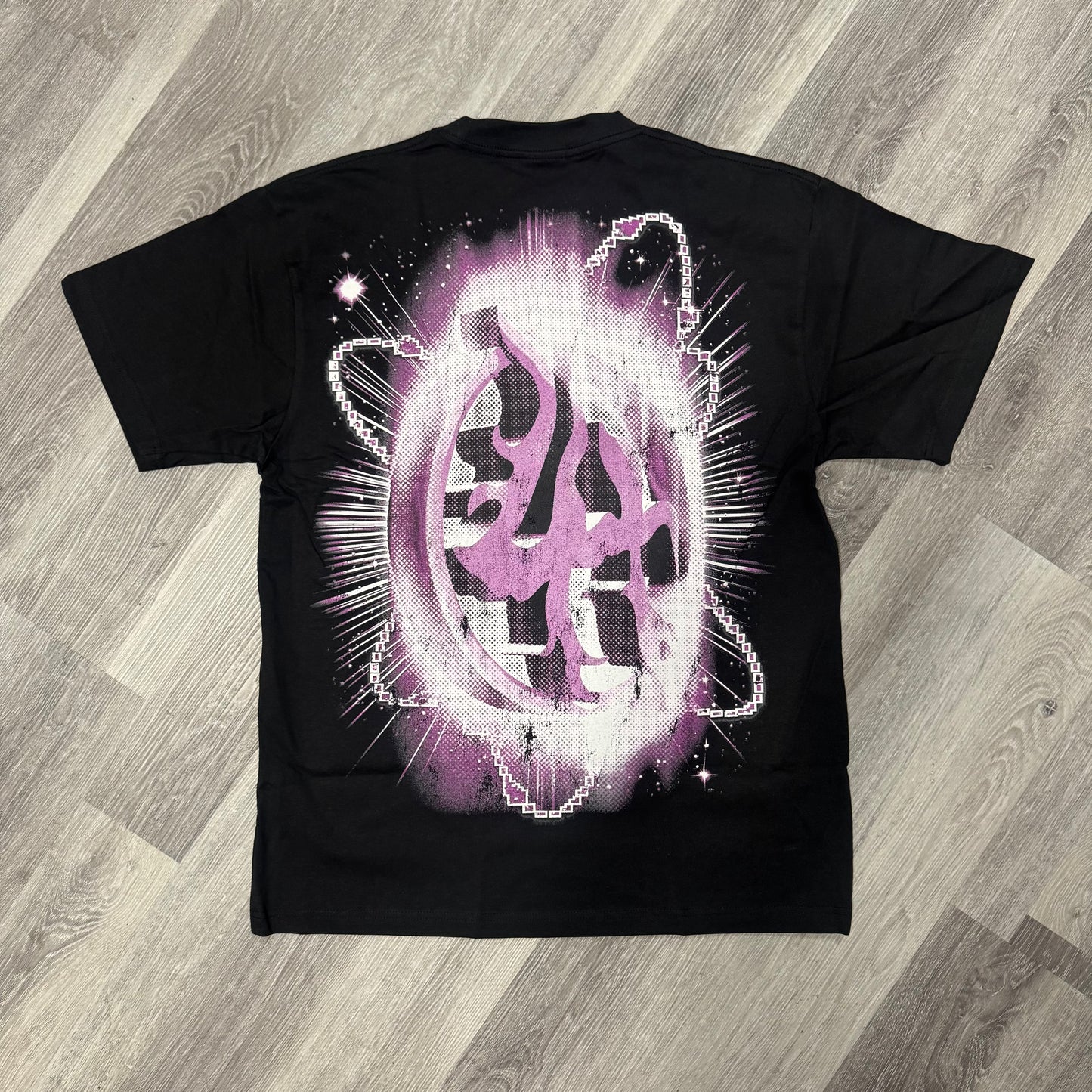 Lost Hills Cyber Tee (Black/Purple)