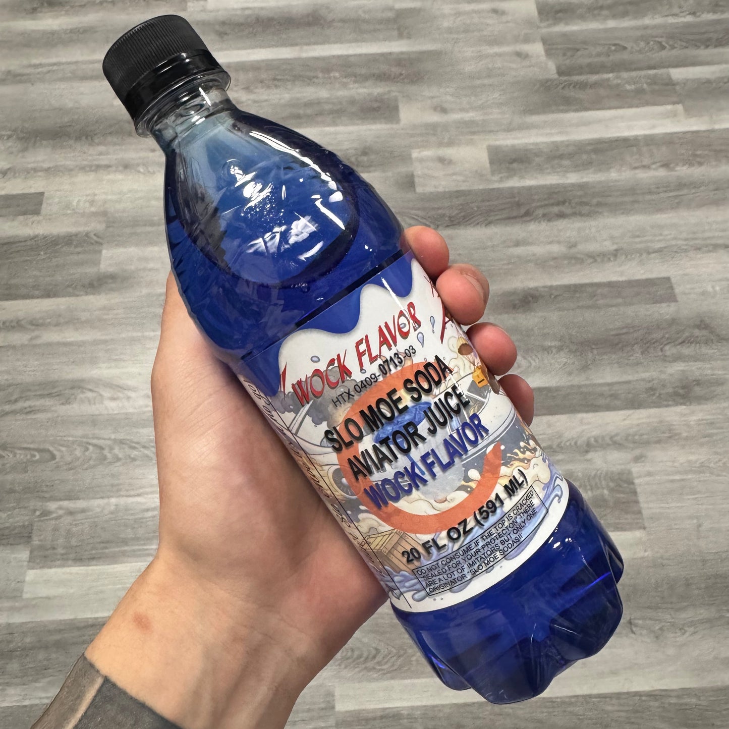SloMoe Soda (Aviator Juice)