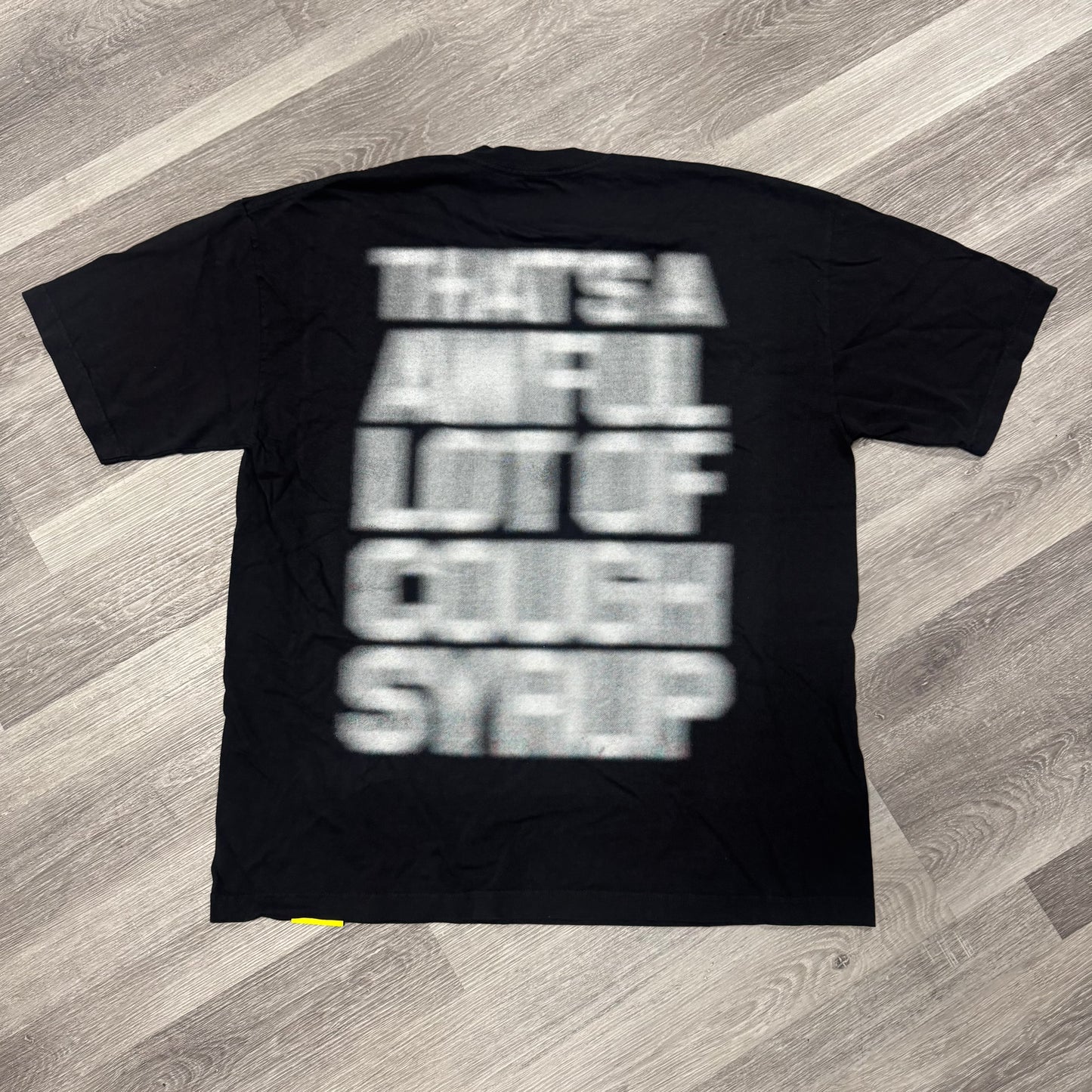 That’s A Awful Lot Of Cough Syrup Blurred Tee (Black)