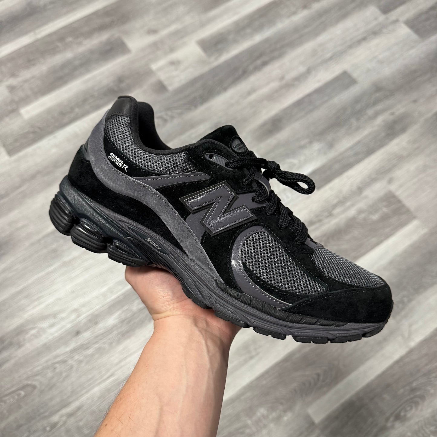 New Balance 2002R Black Dark Grey / Brand New