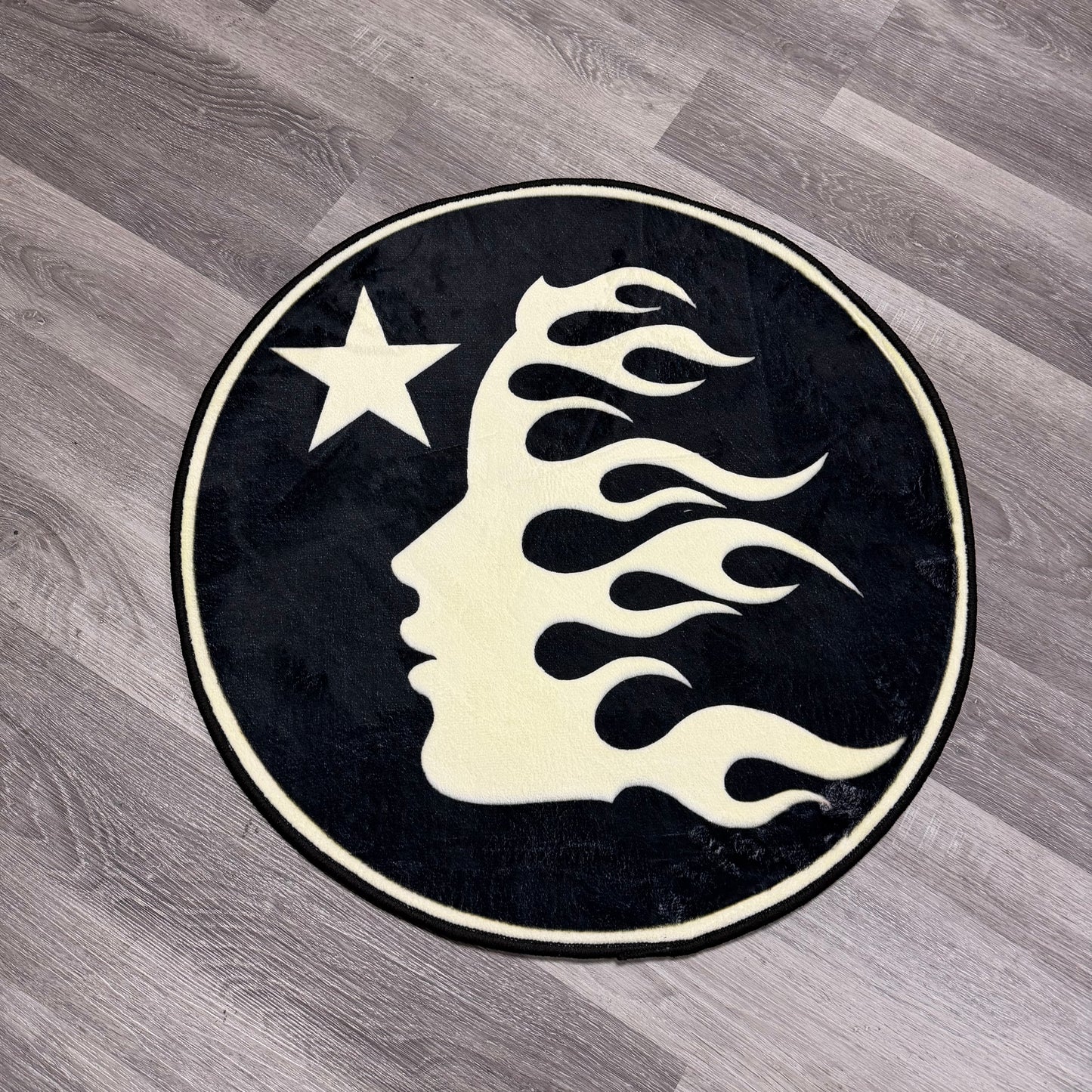 Hell Star Logo Rug
