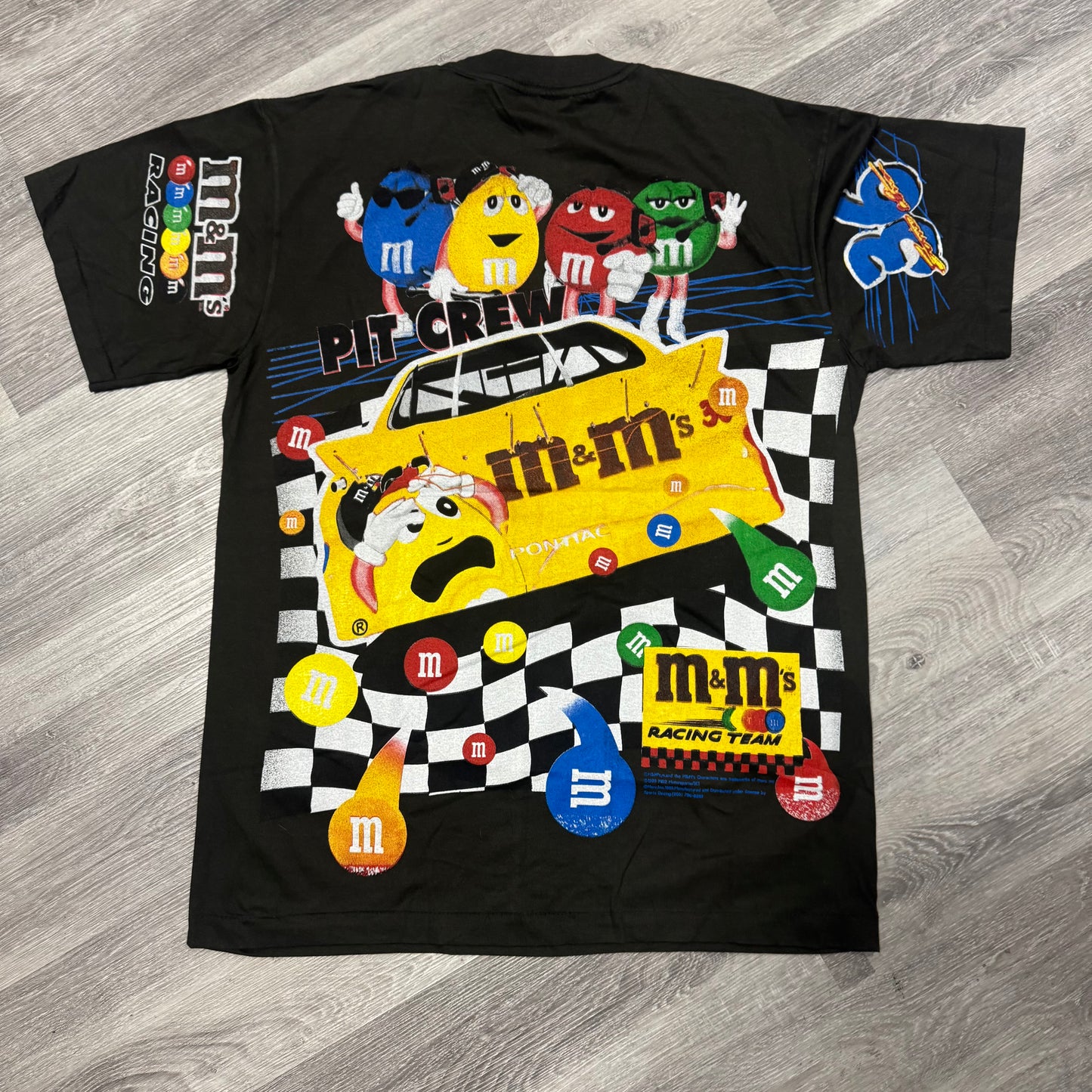 Nascar Ernie Irvan 36 x M&M’s Graphic Tee (Black)
