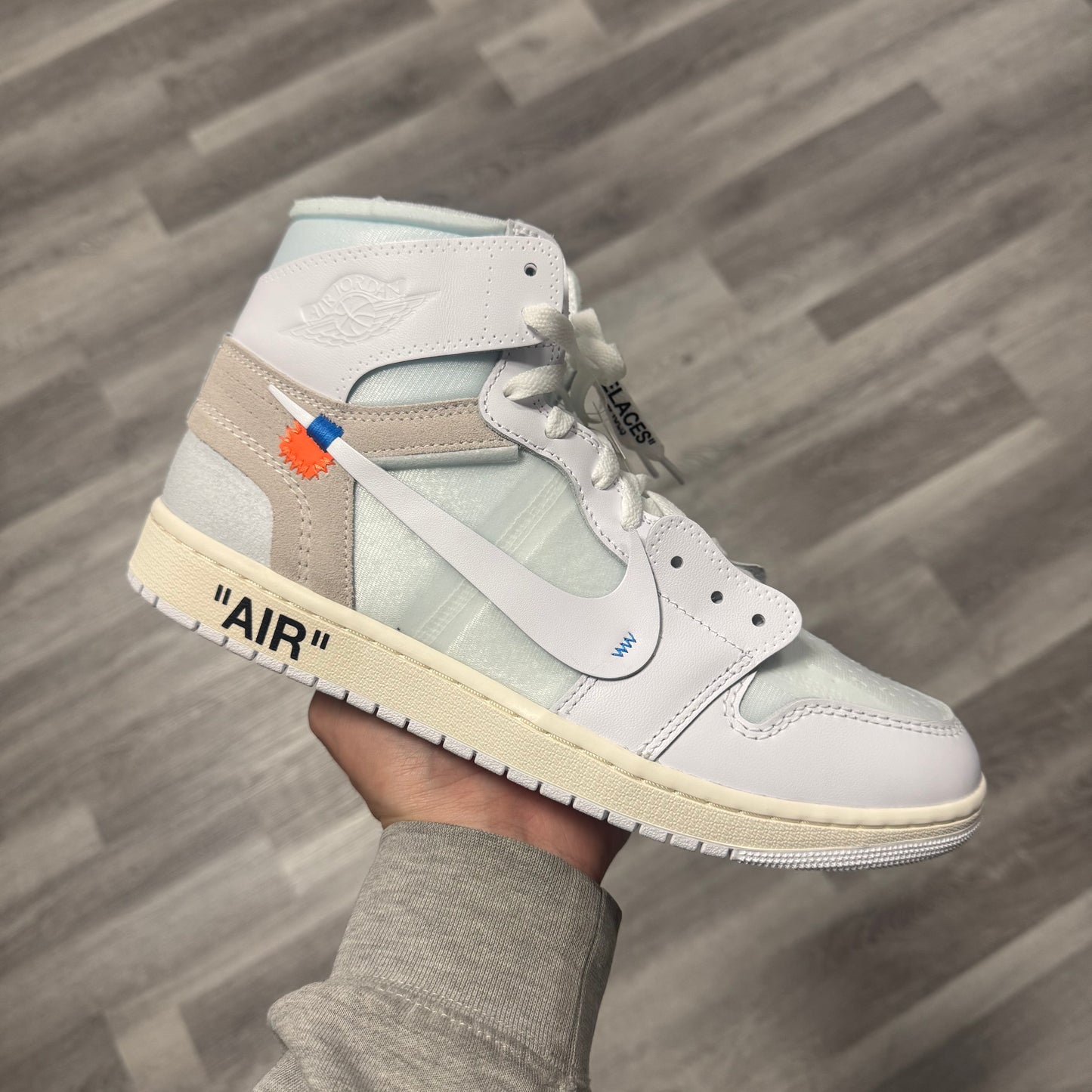 Jordan 1 Off-White Virgil Abloh Archive Alaska / Brand New