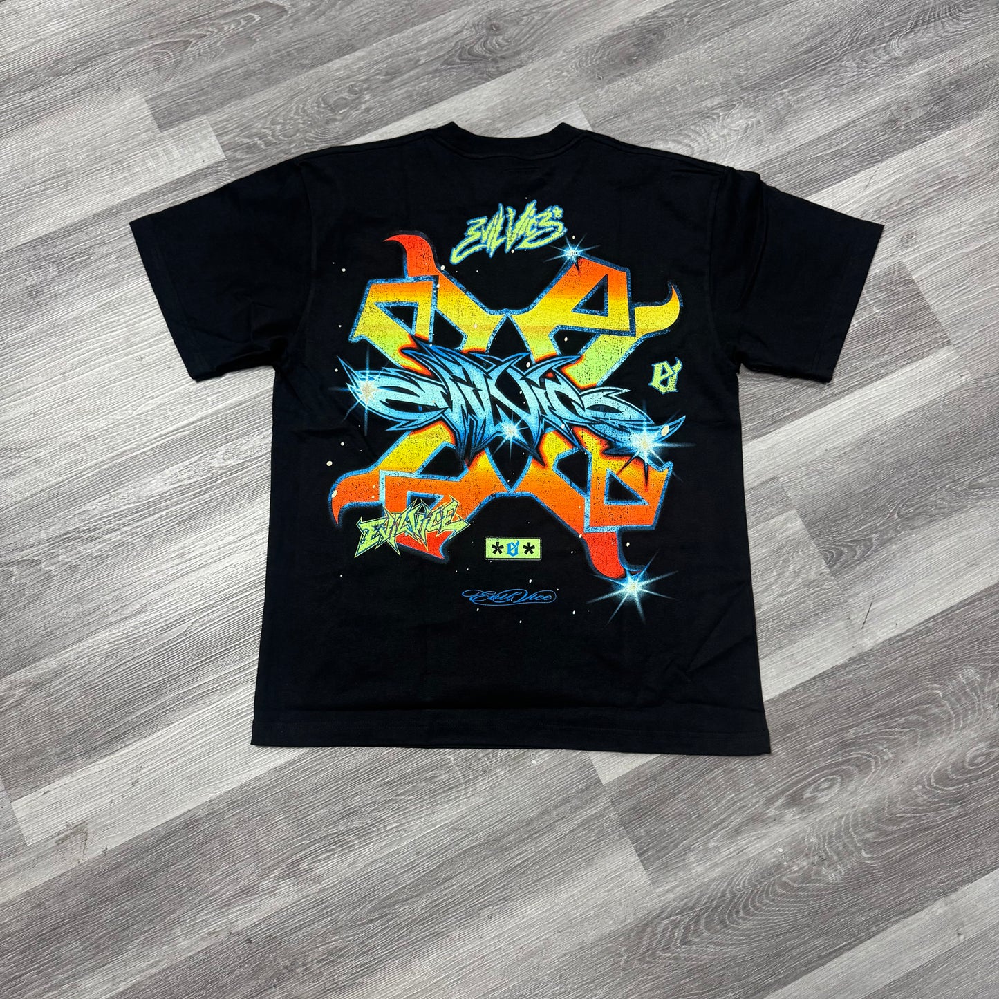 Evil Vice Flamin Shot Tee (Black)