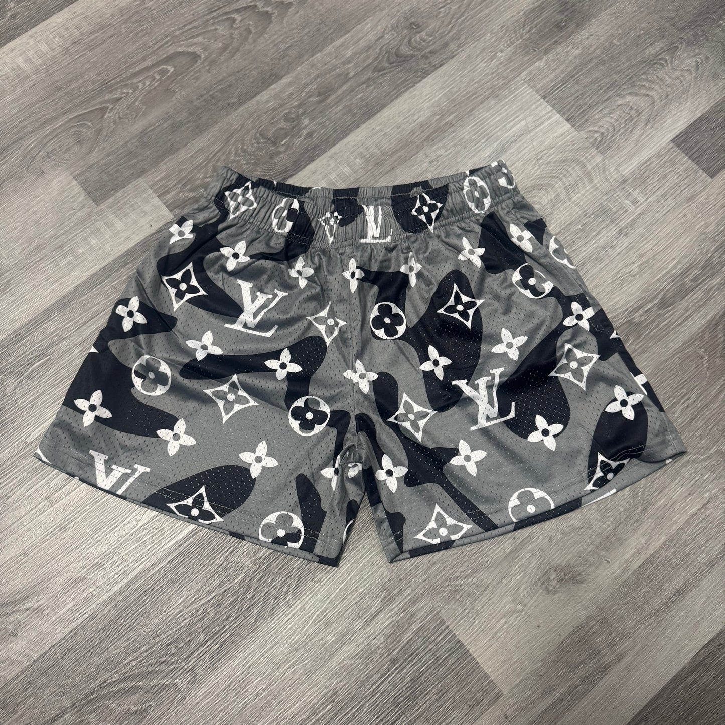 Summer Mesh Shorts (Grey Camo LV)