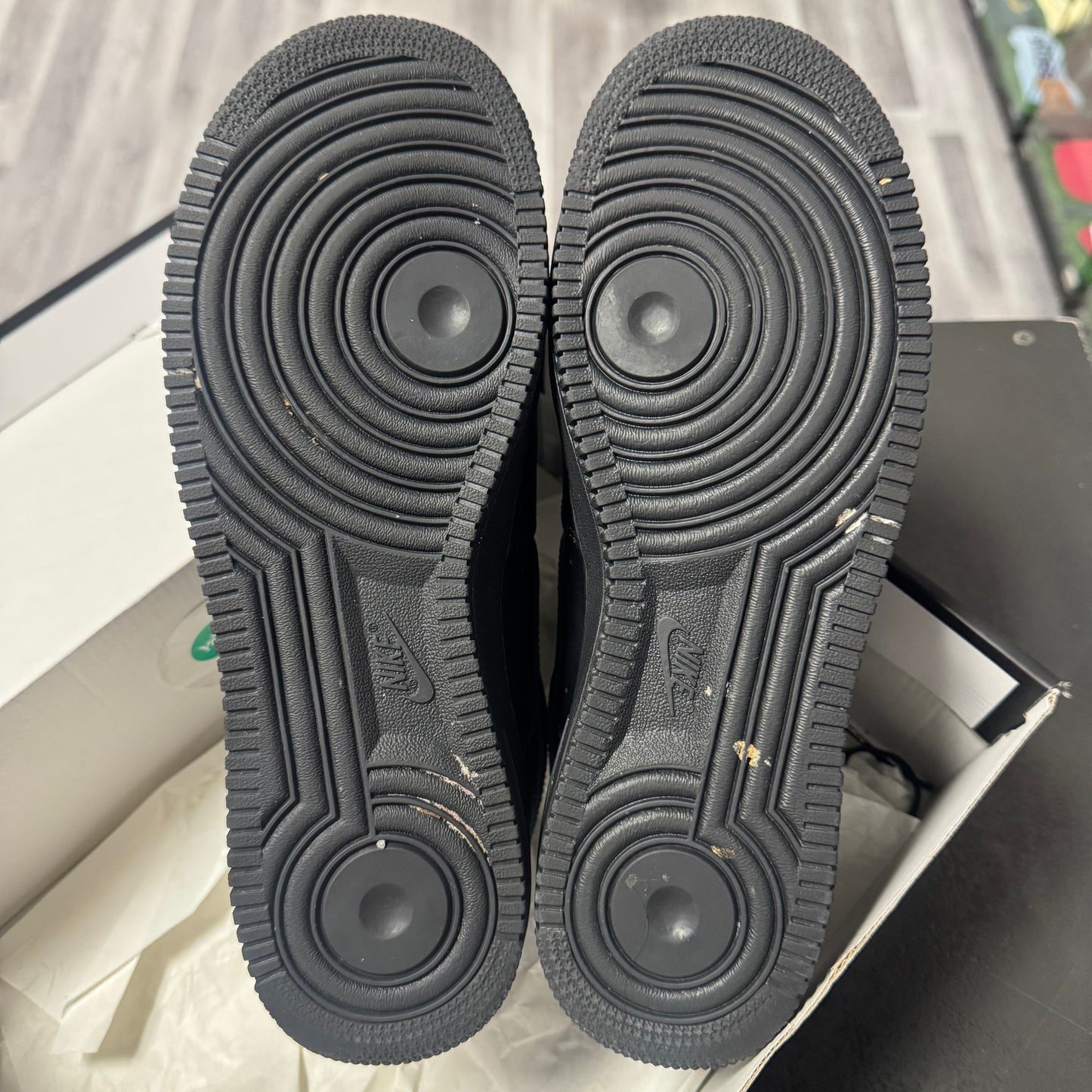Air Force 1 Low Black Supreme / Preowned