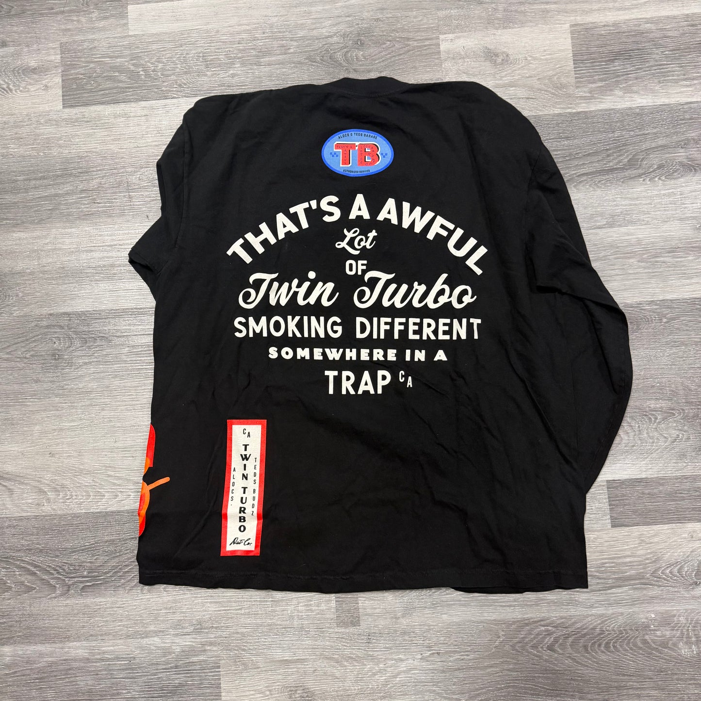 That’s A Awful Lot Of Cough Syrup Twin Turbo Long Sleeve Tee