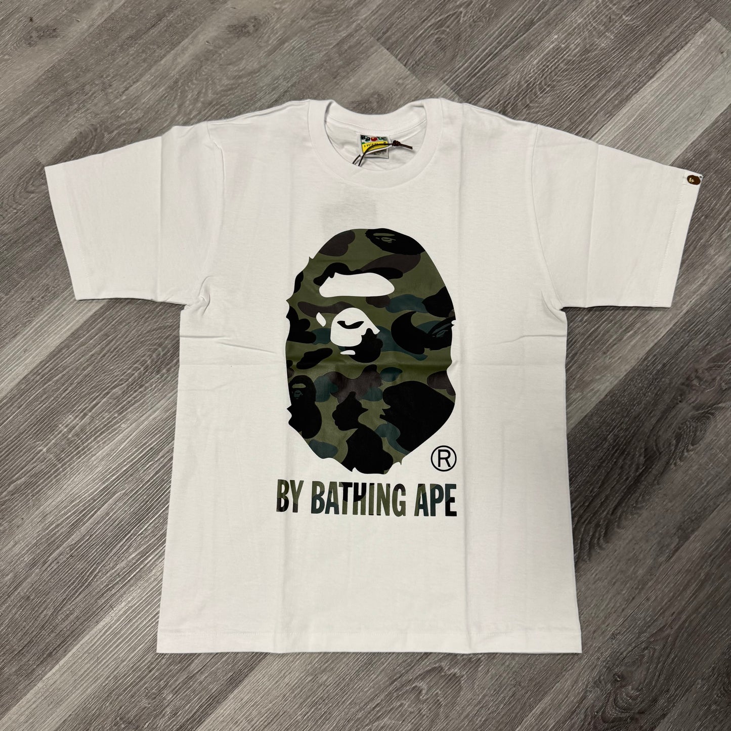 Bape Big Head Army Camo Tee