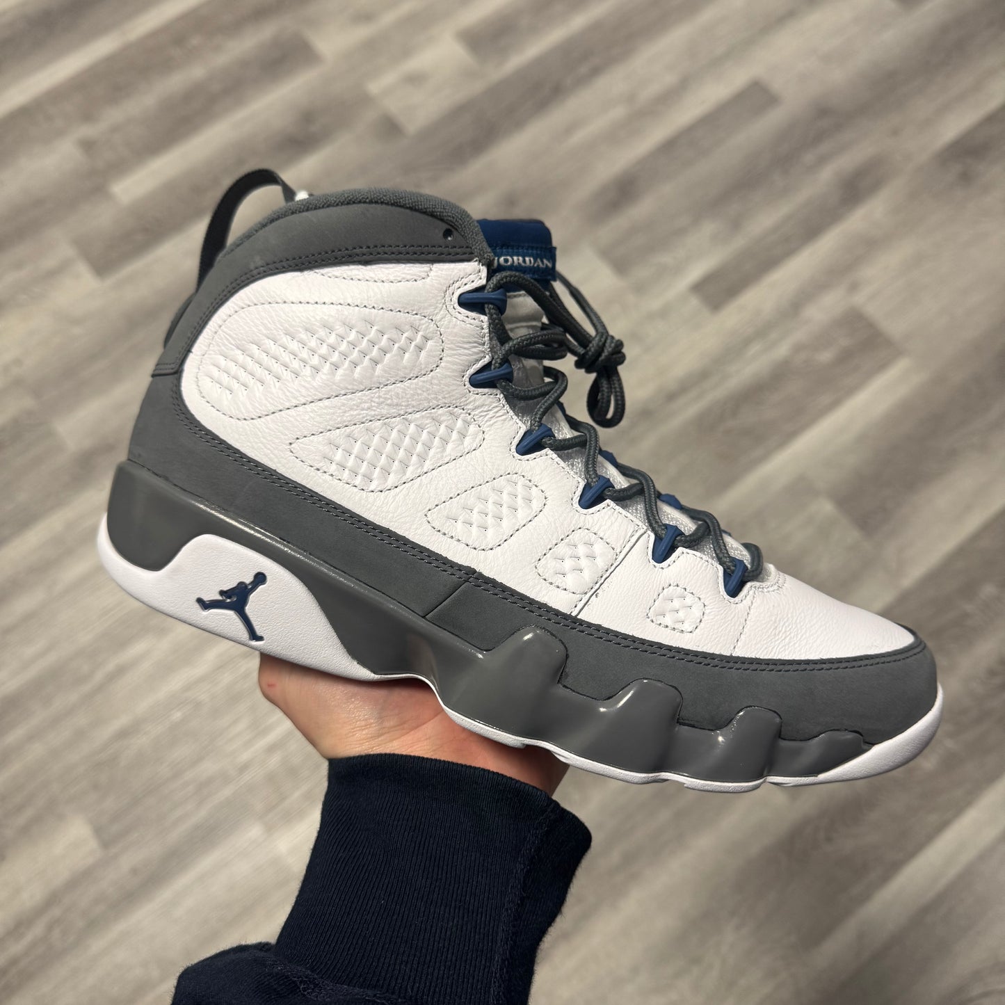 Jordan 9 Flint Grey French Blue / Brand New