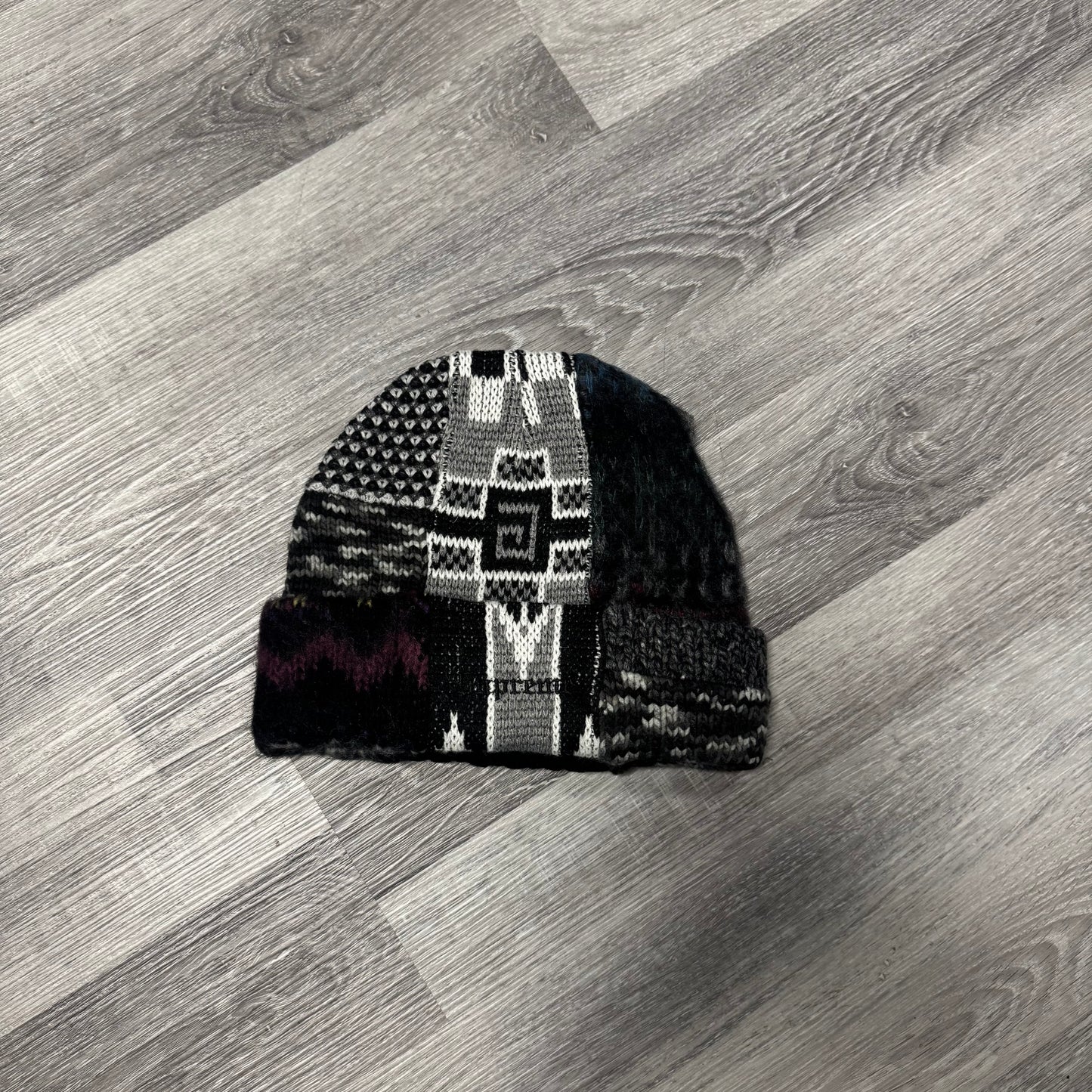 Supreme Patchwork Beanie (Black)