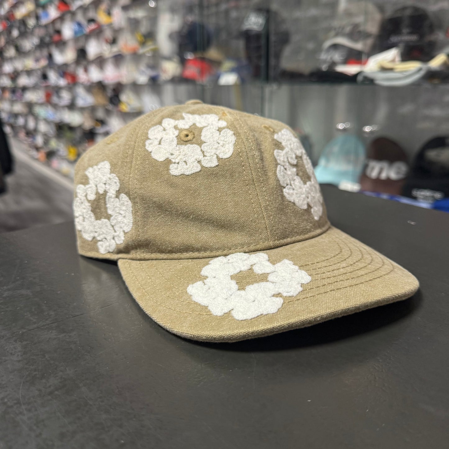 Denim Tears Cotton Wreath Hat (Beige)