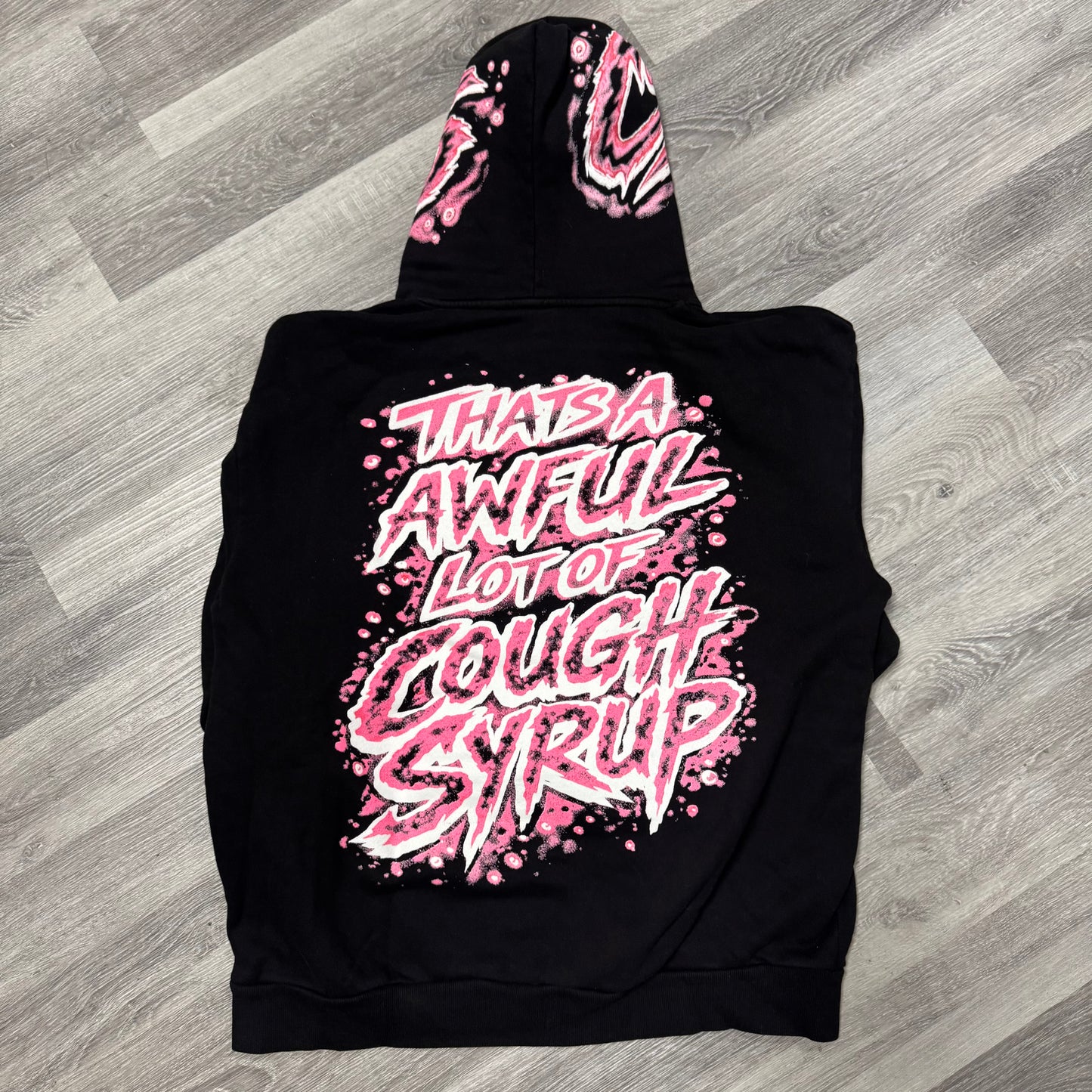 Thats a Awful Lot Of Cough Syrup Valentines Hoodie
