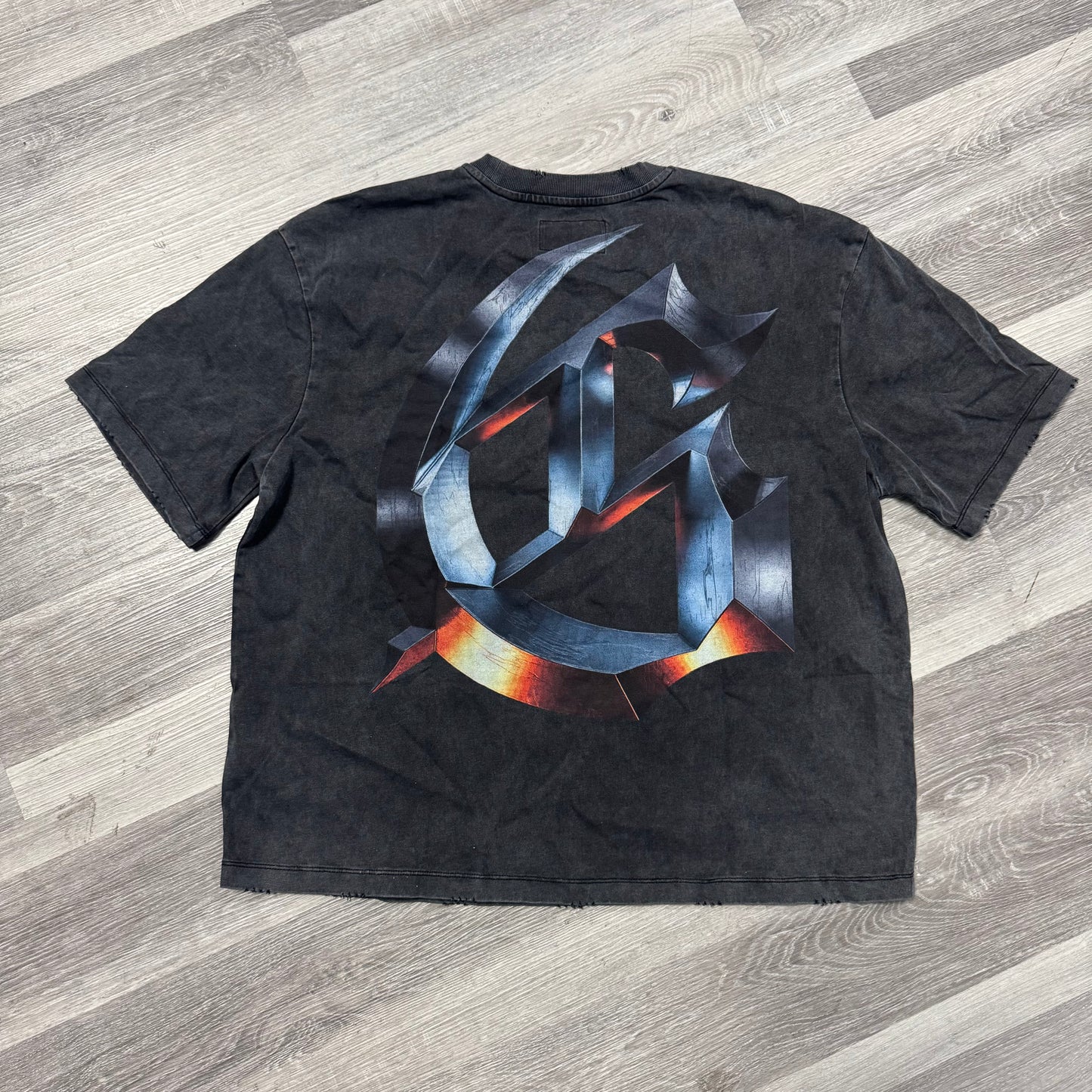 Godspeed Mercury Logo (Black Wash)