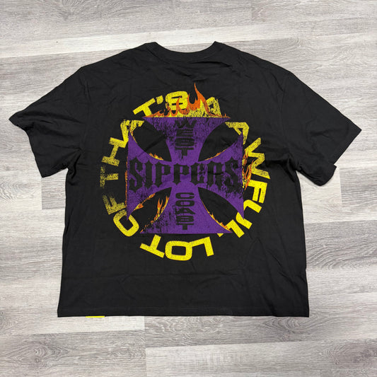 That’s A Awful Lot Of Cough Syrup West Coast Choppers Tee (Purple)