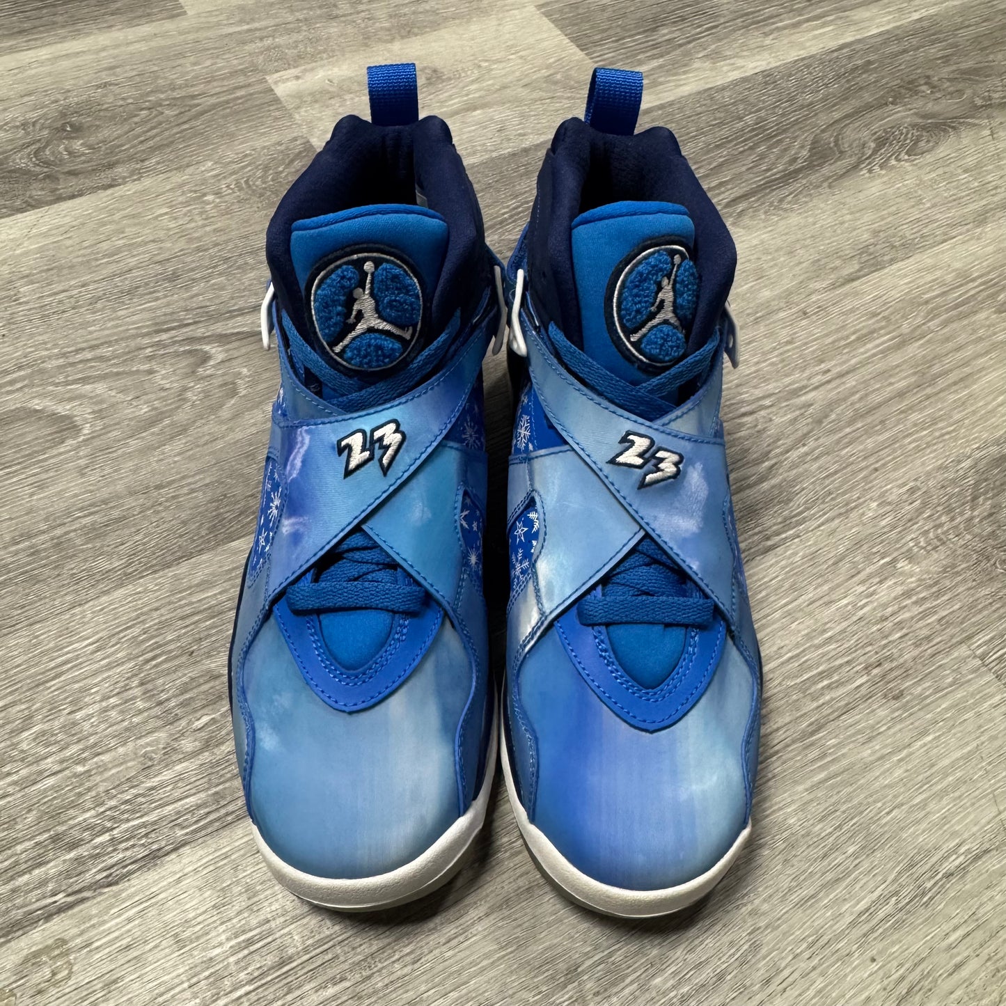 Jordan 8 Snow Blizzard / Brand New