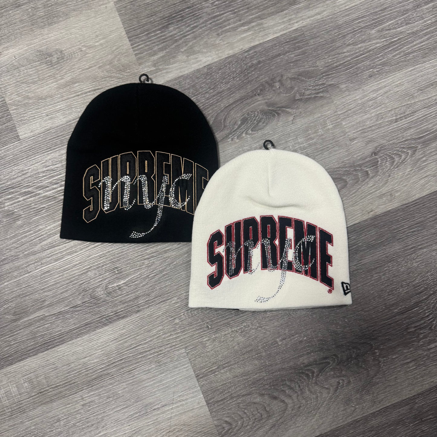 Supreme NYC Rhinestone Beanie