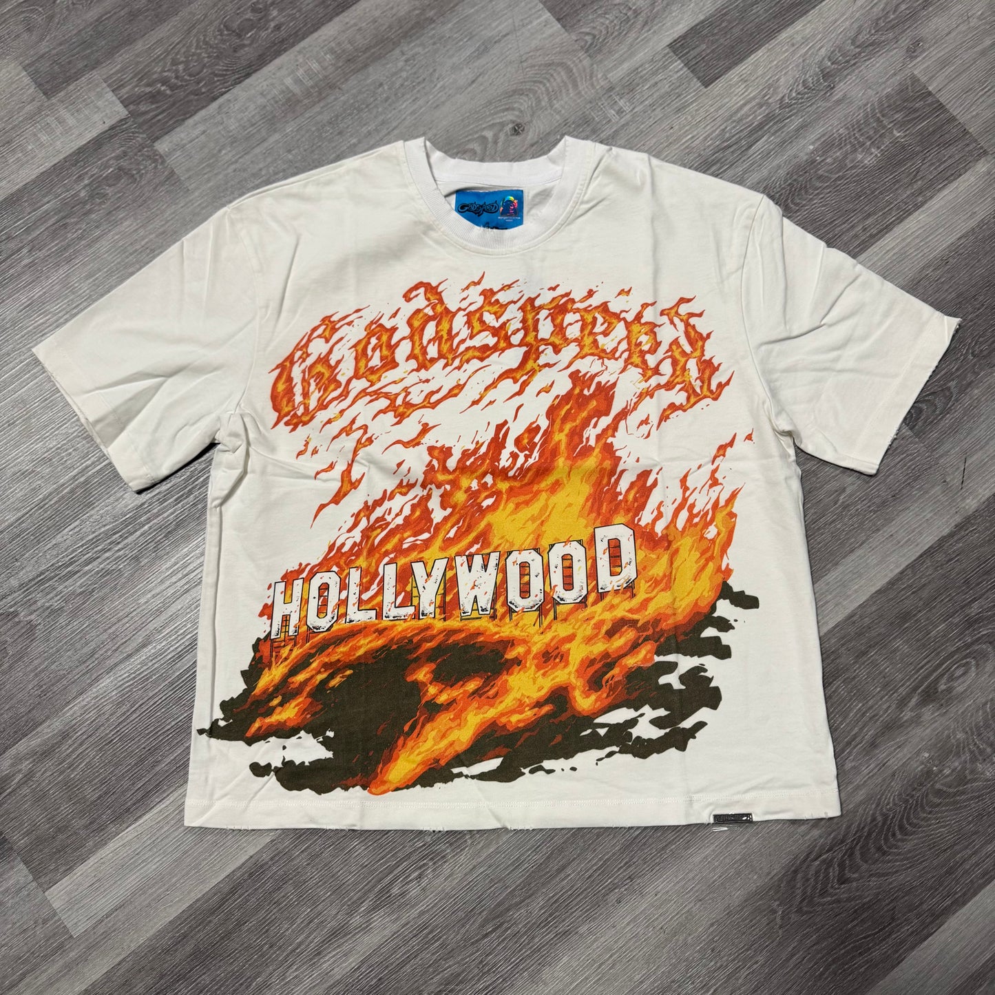 Godspeed Hollywood Inferno 2 Tee (White)