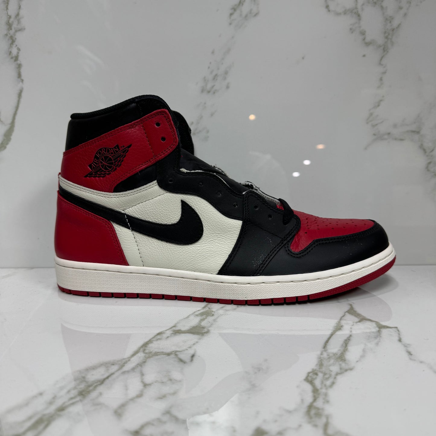 Jordan 1 Bred Toe / Brand New