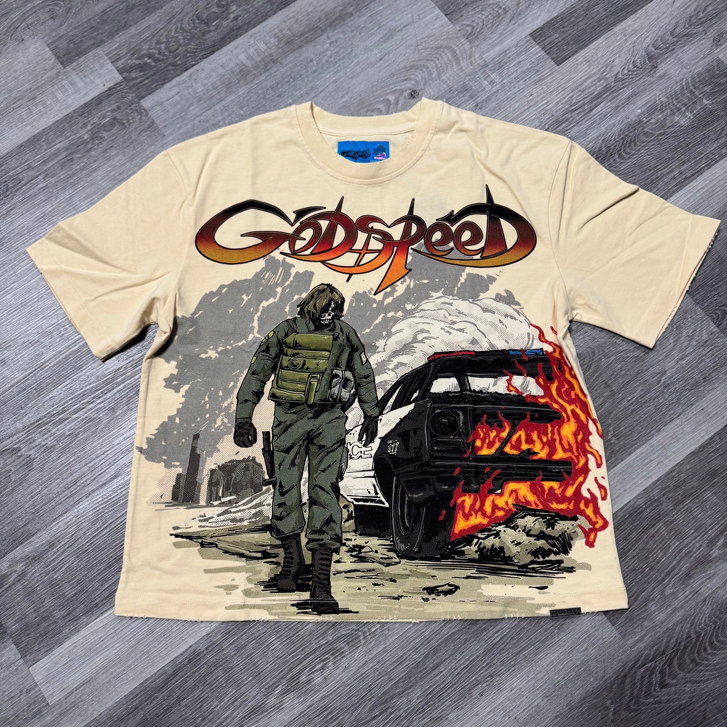 Godspeed Khaos Tee (Bone)
