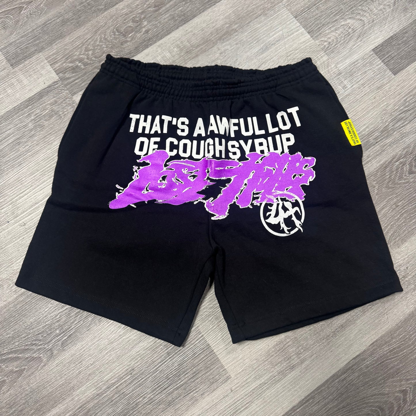 Thats A Awful Lot Of Cough Syrup X Lost Hills Sweat Shorts