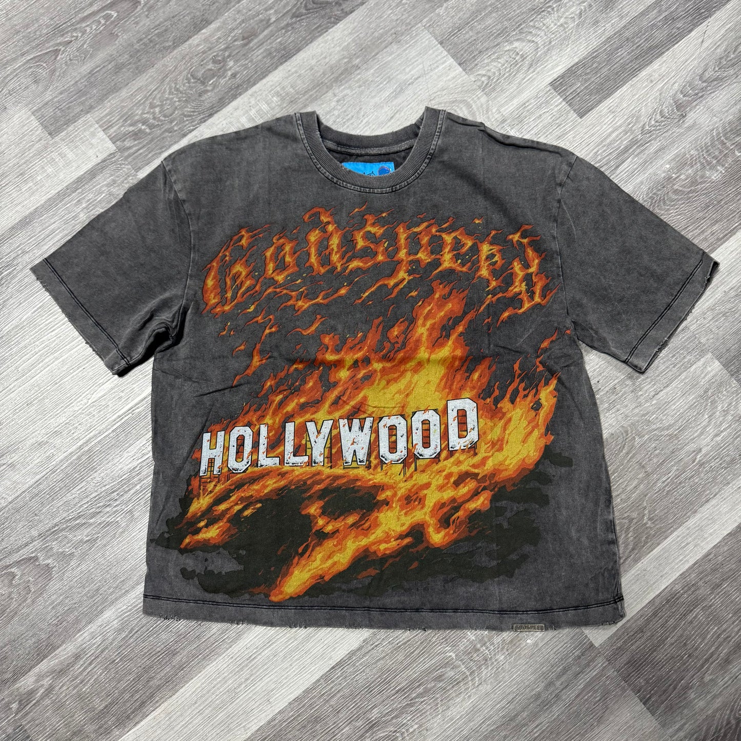 Godspeed Hollywood Inferno 2 Tee (Grey Wash)