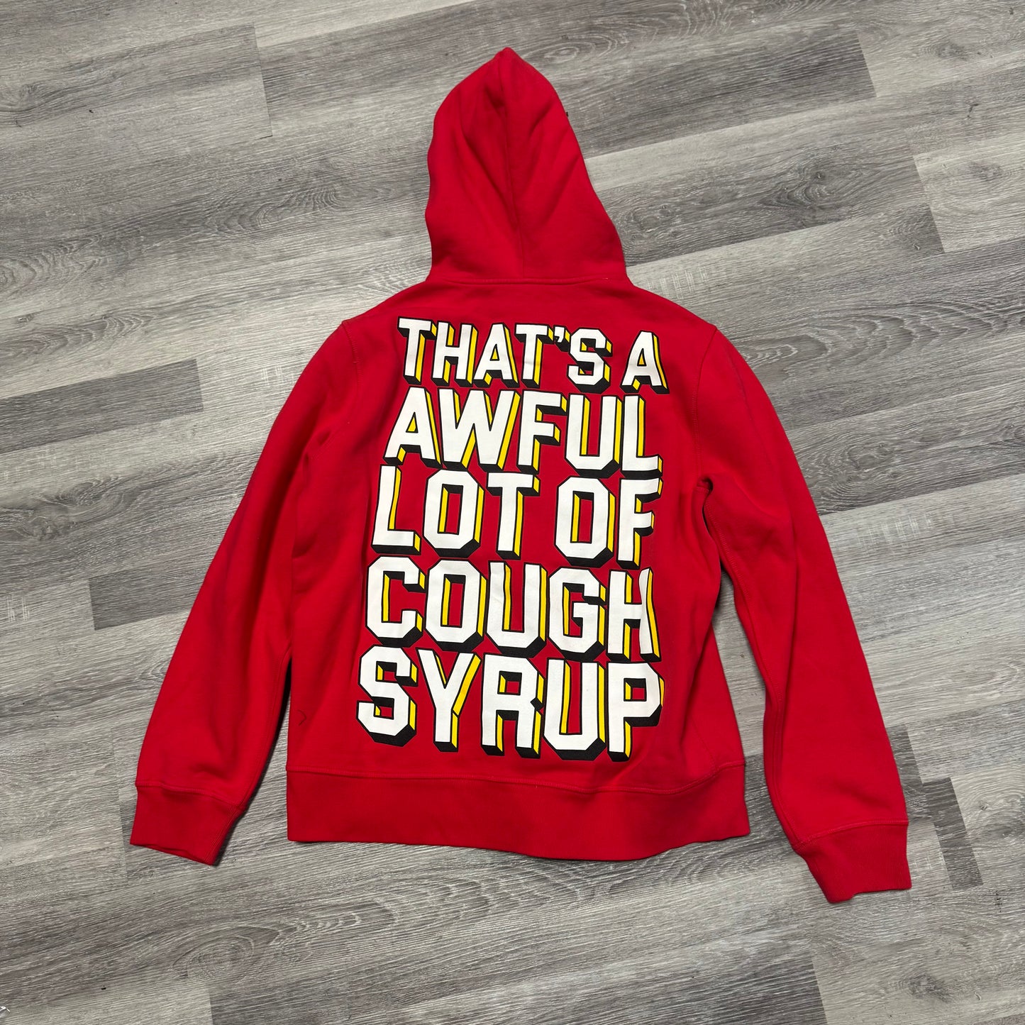 Thats A Awful Lot Of Cough Syrup Cartoon Full Zip Hoodie