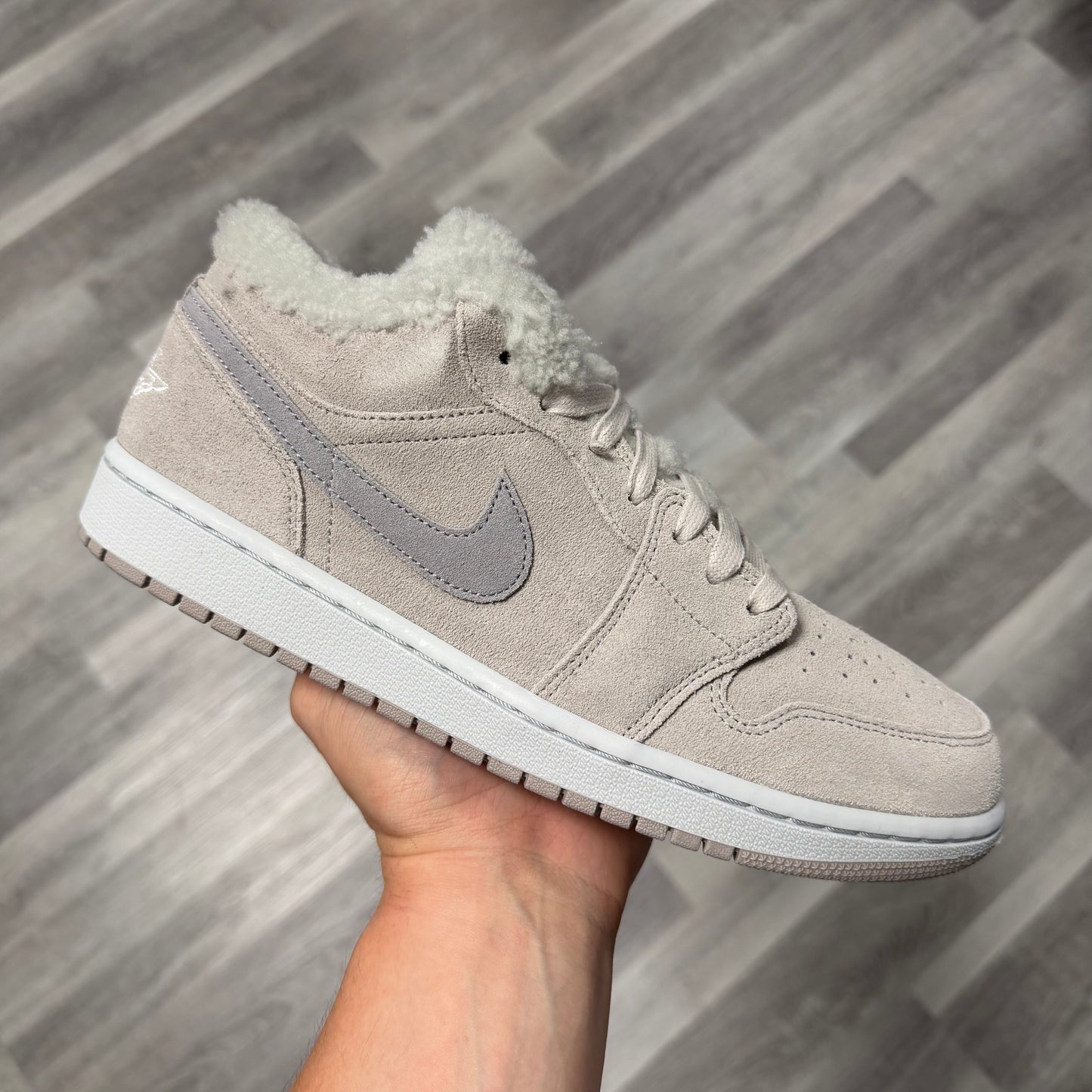 Jordan 1 Low Sherpa Fleece / Brand New