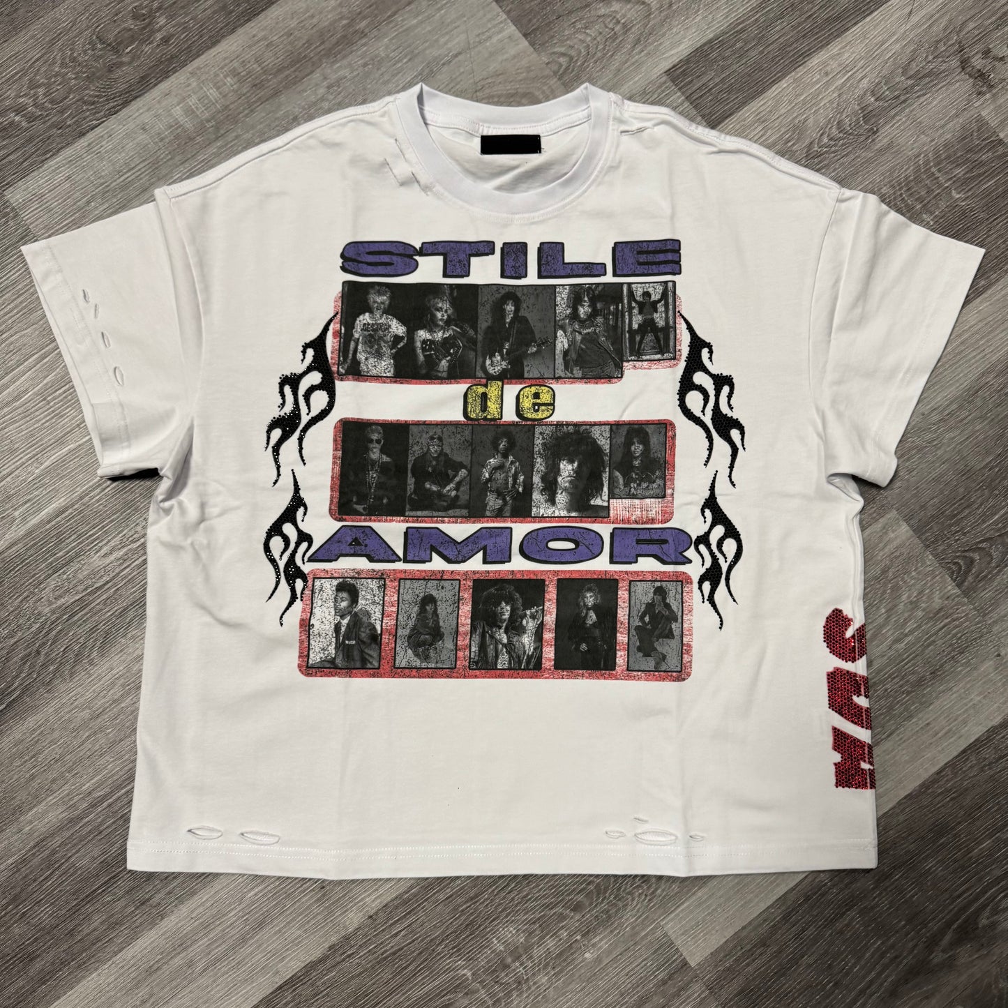 Stile De Amor Fiamme Rock Tee