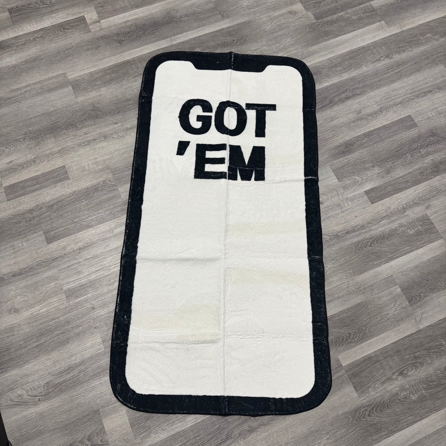 Got ‘EM Phone Screen Rug