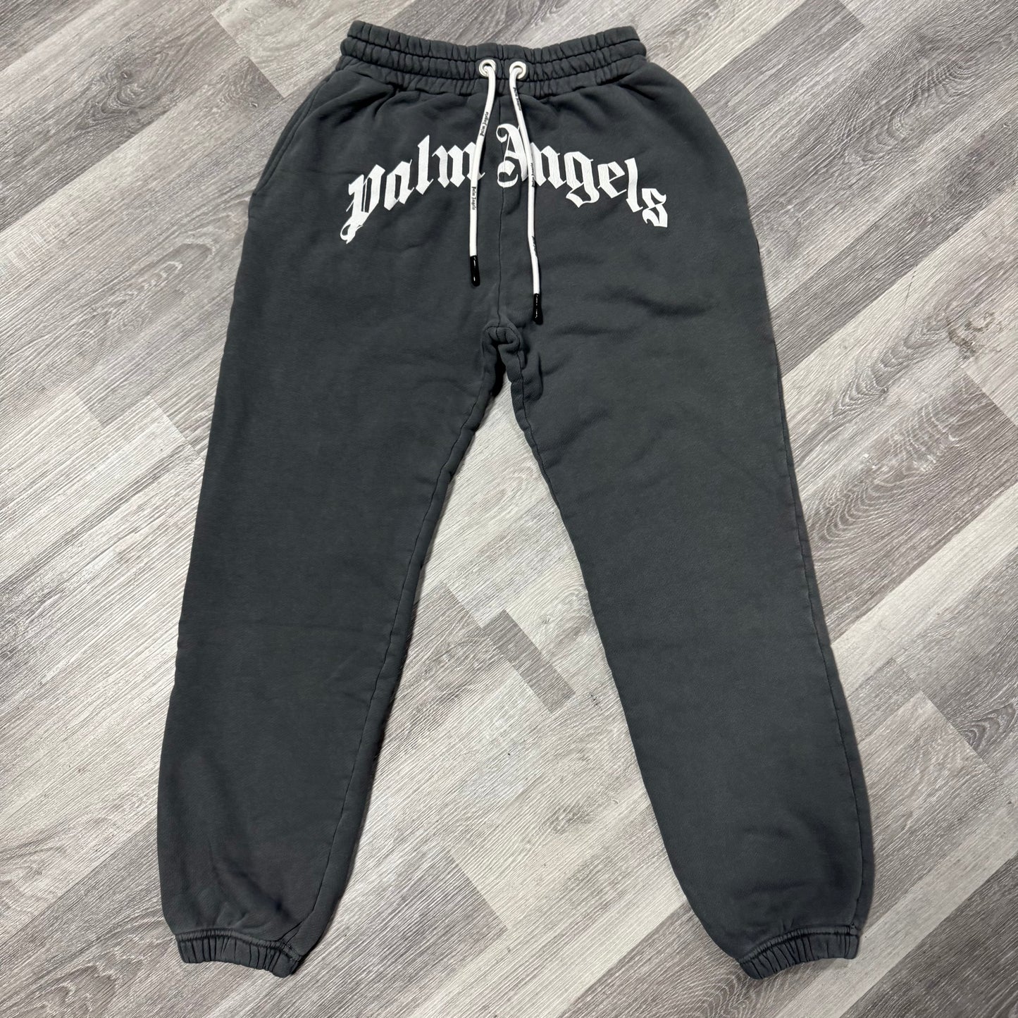 Palm Angels Curved Logo Sweatpants