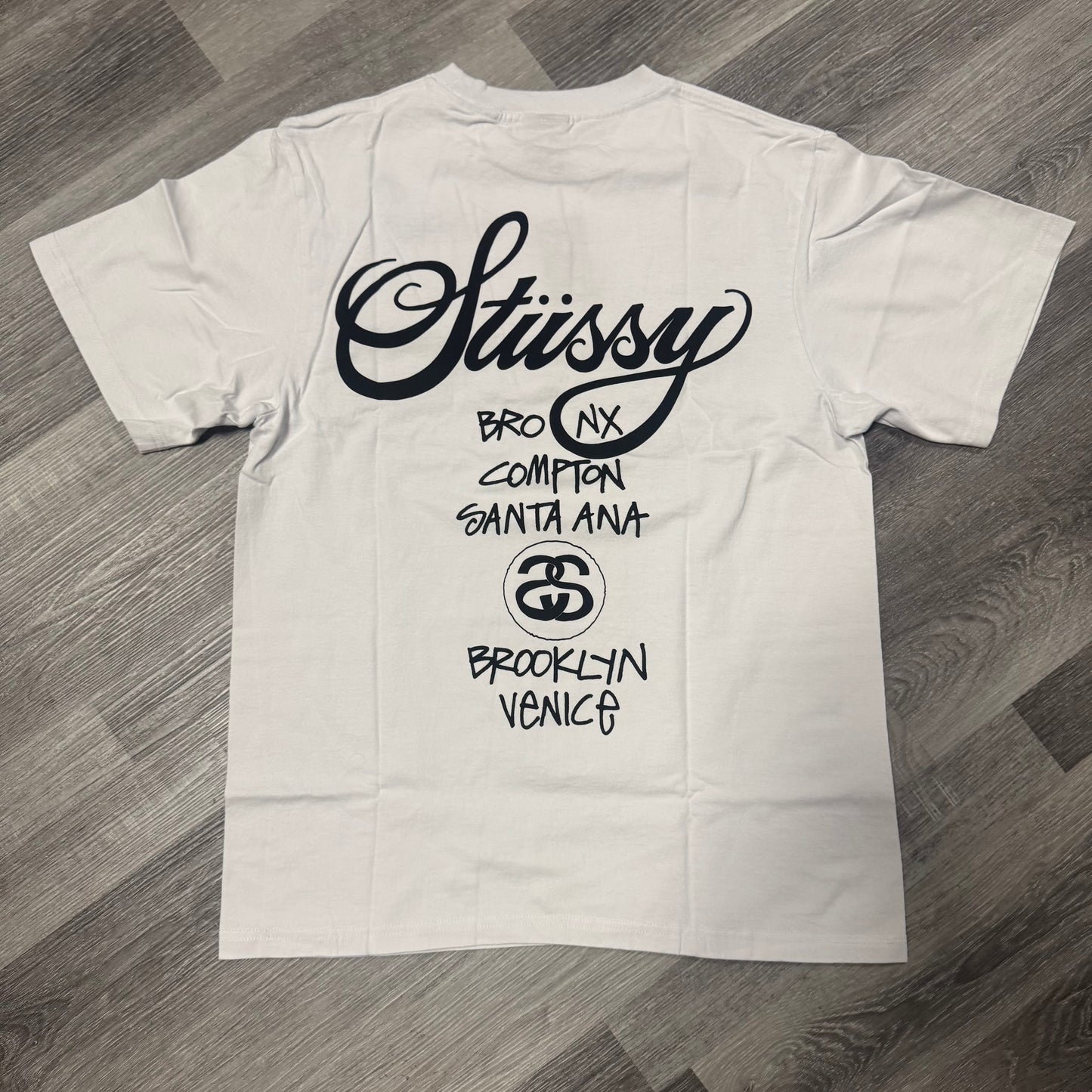 Stussy World Tour Tee (White)
