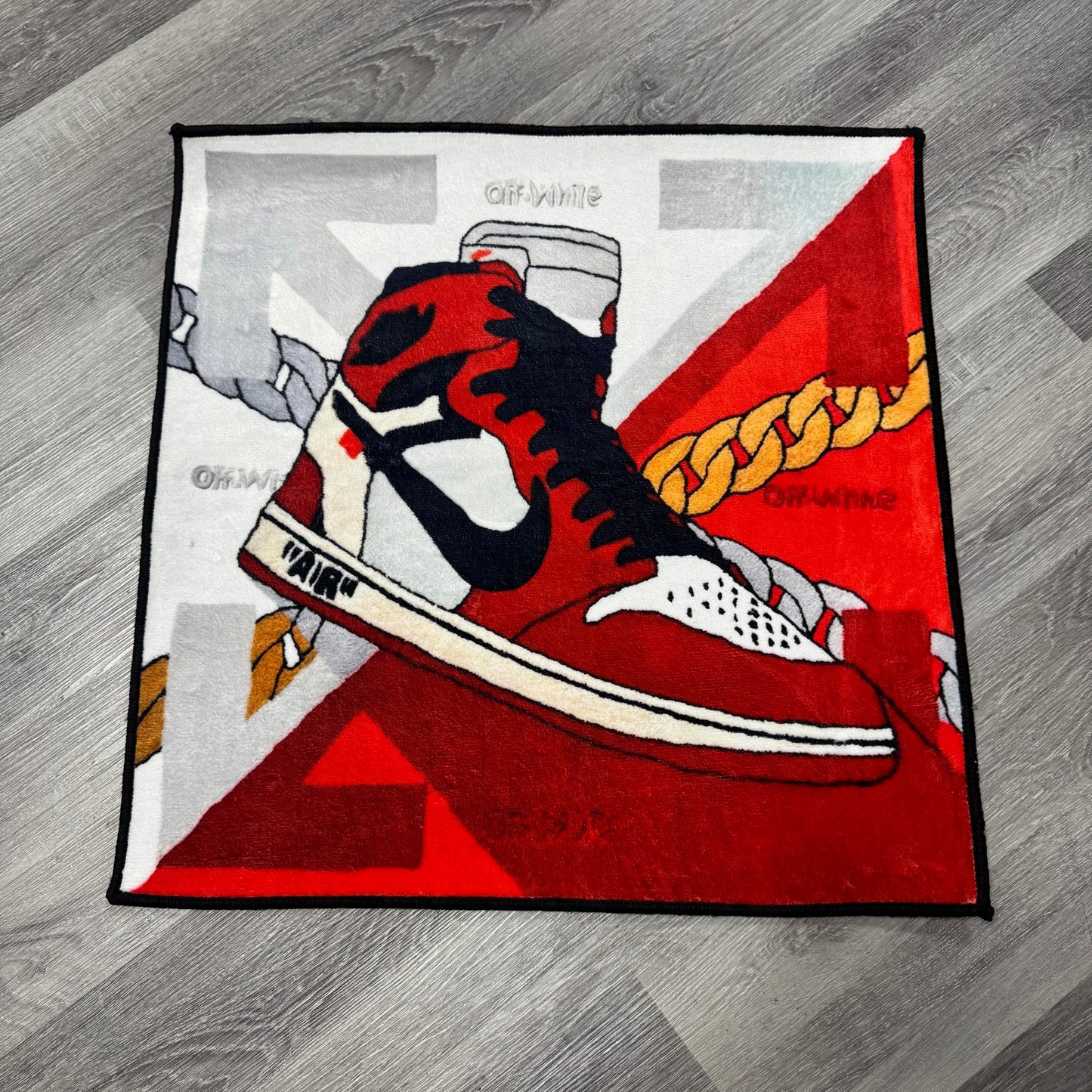 Jordan Off White Chicago Rug