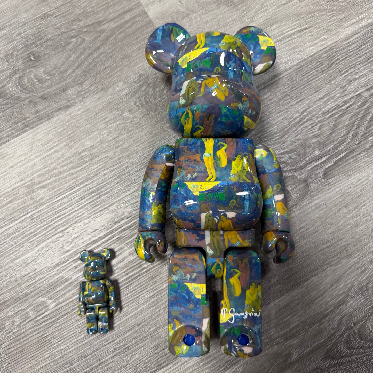 Bearbrick Eugene Henri Paul Gauguin 100% & 400% Set