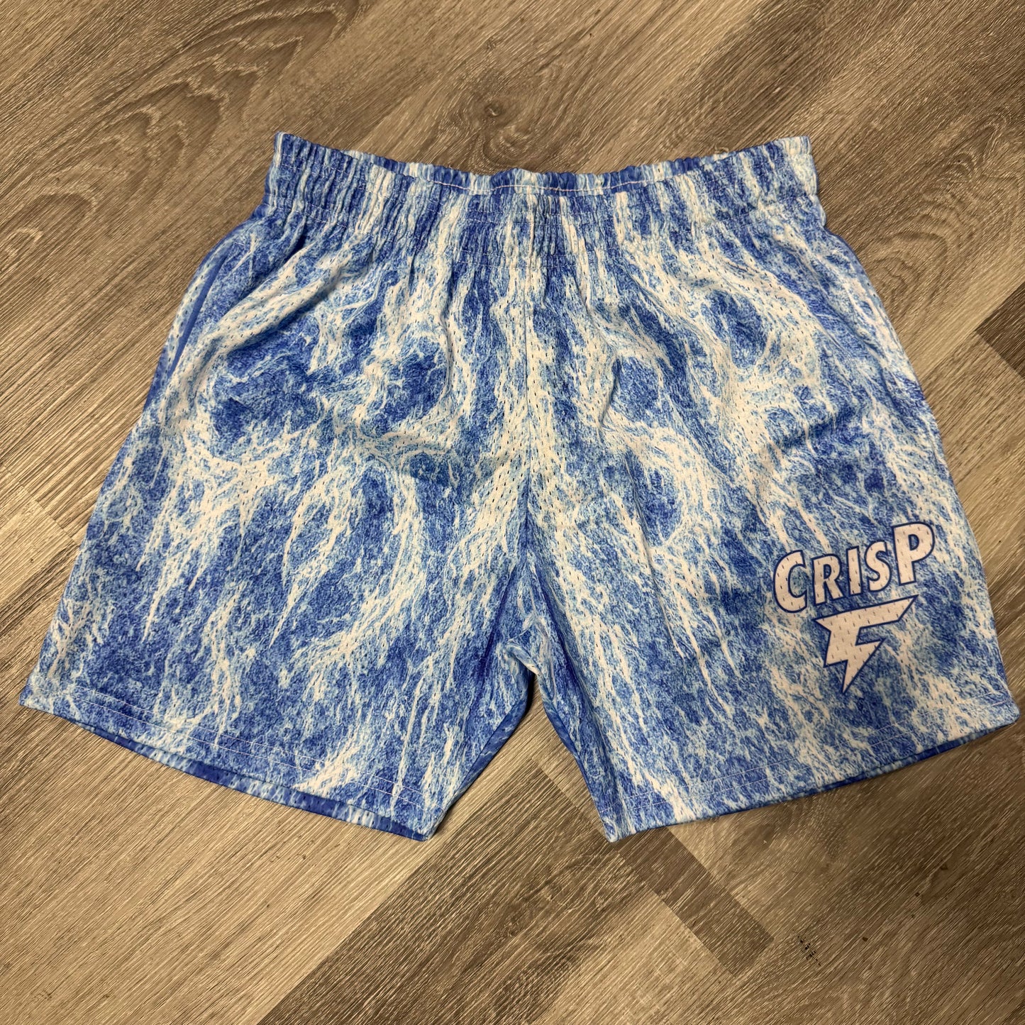 Crispy NYC Iceman Logo Mesh Shorts