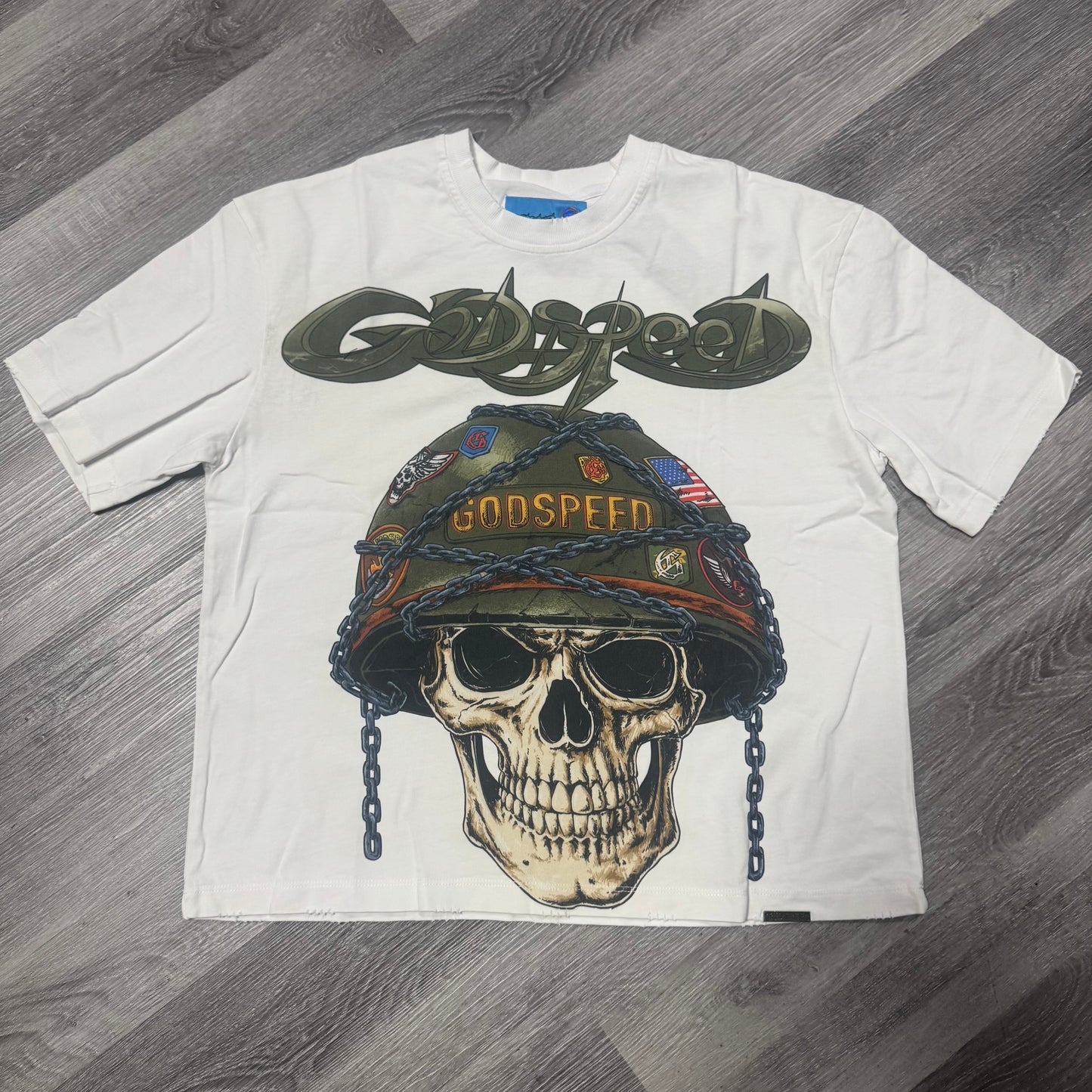 Godspeed Badges Of Honor Tee (White)