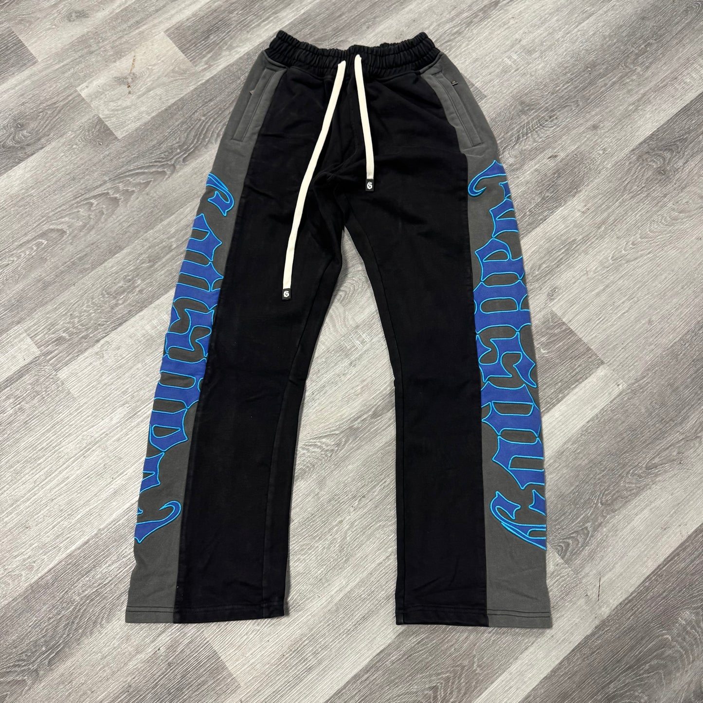 Godspeed Courtside Sweatpants (Black/Blue)