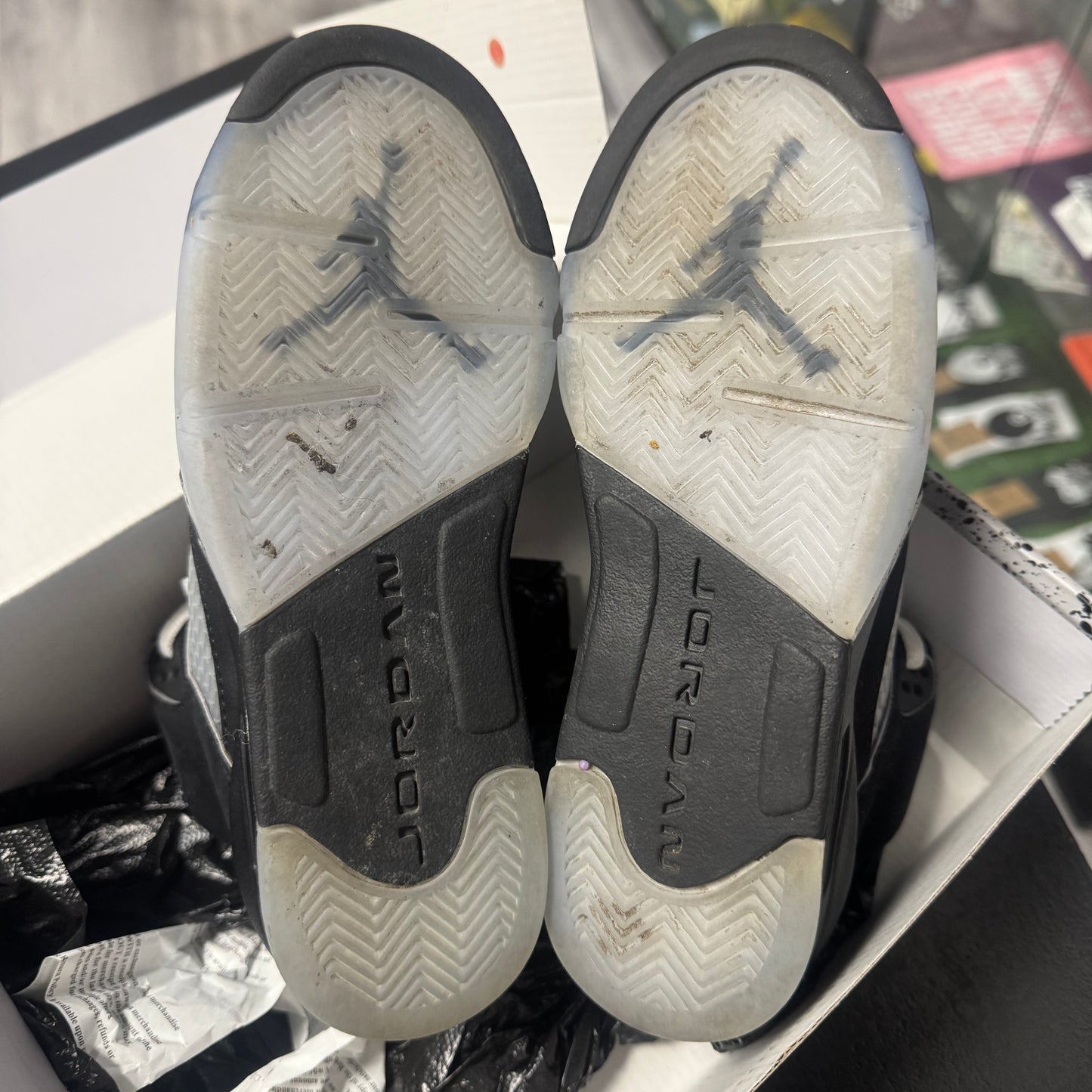 Jordan 5 Reimagined Black Metallic / Preowned
