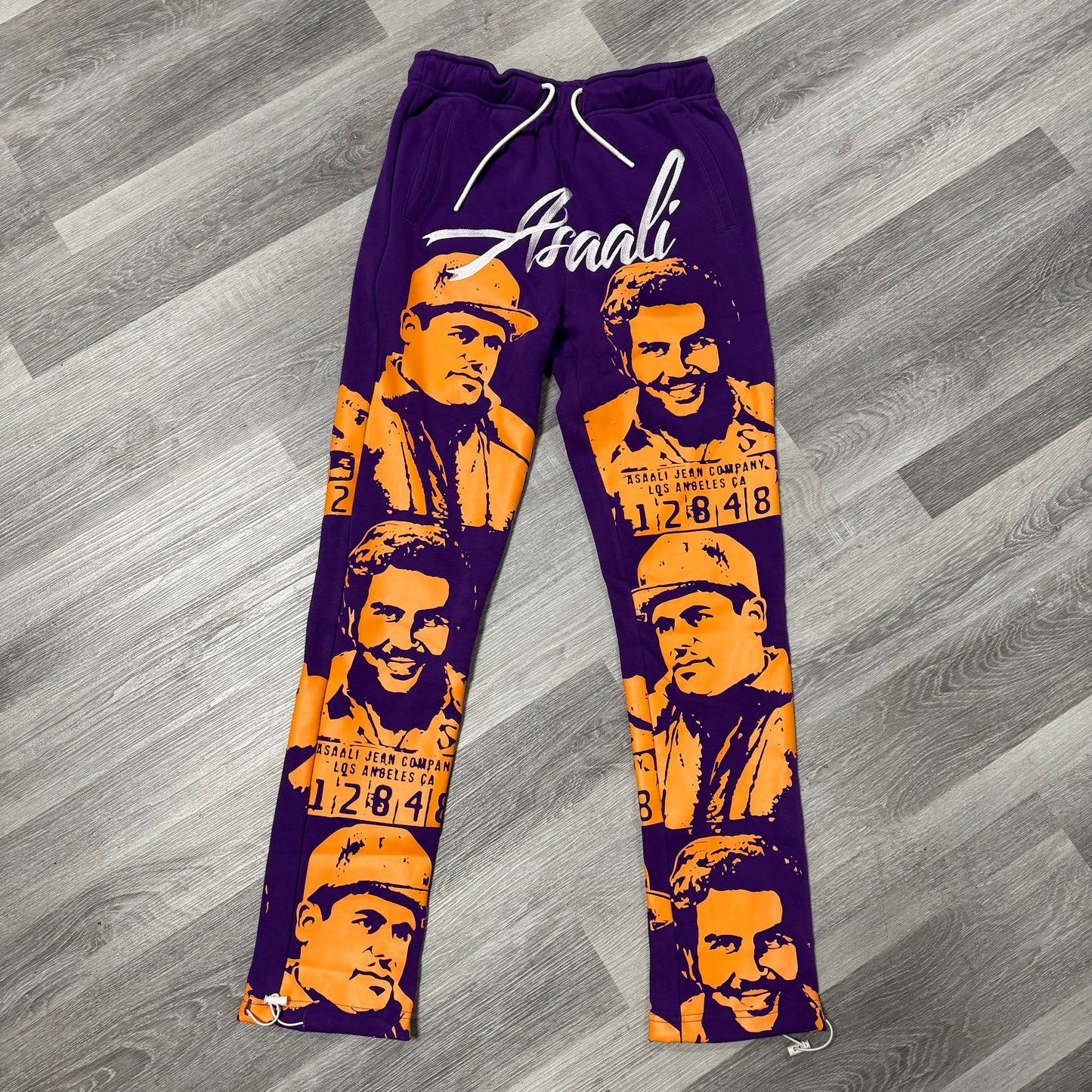 Asaali Cartel Sweatpants (Purple/Orange)
