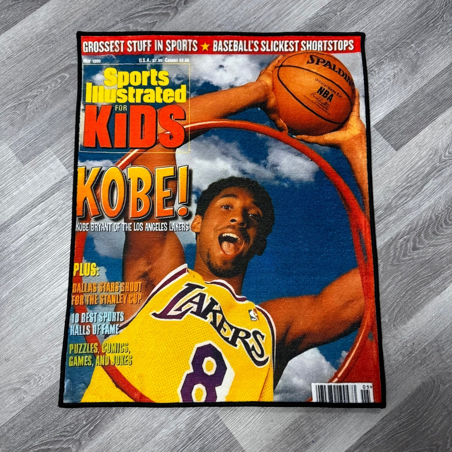 Kobe Sports Illustrated Rug