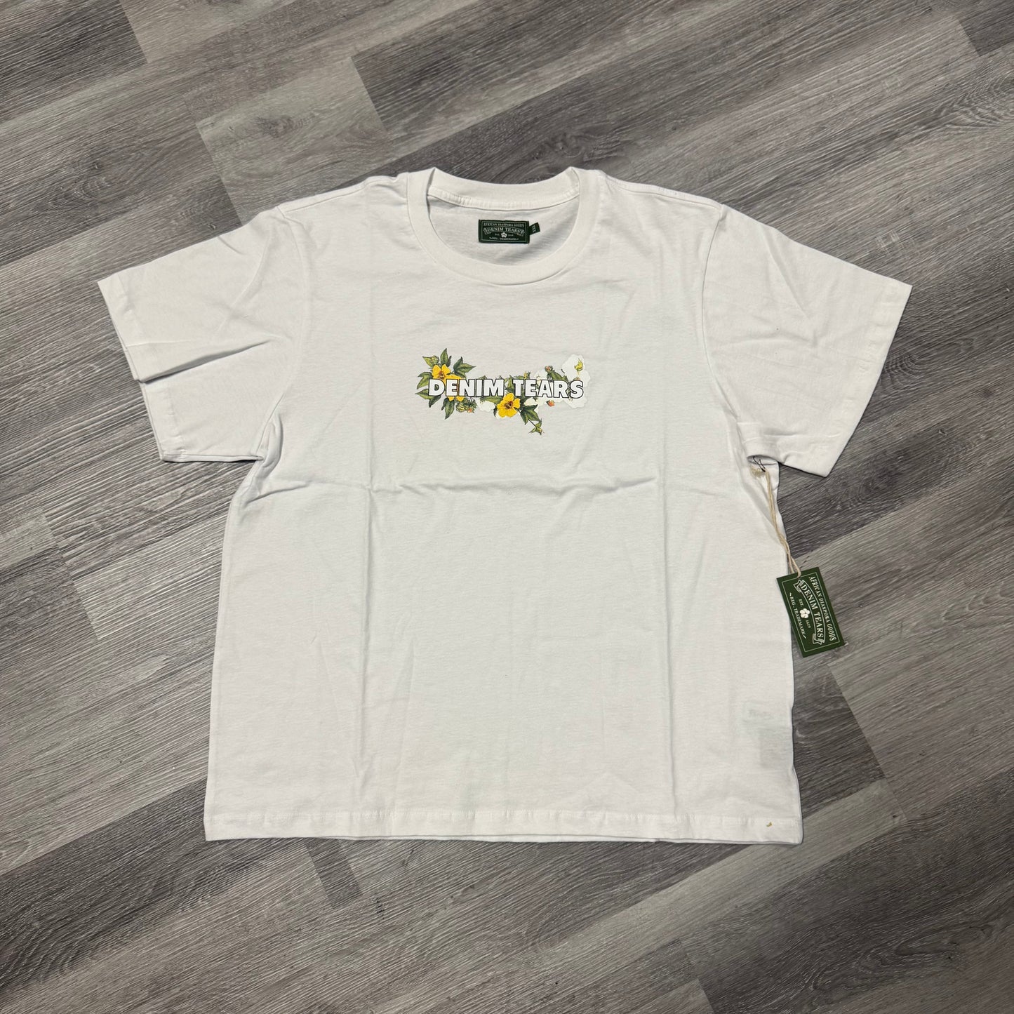 Denim Tears Floral Logo Tee